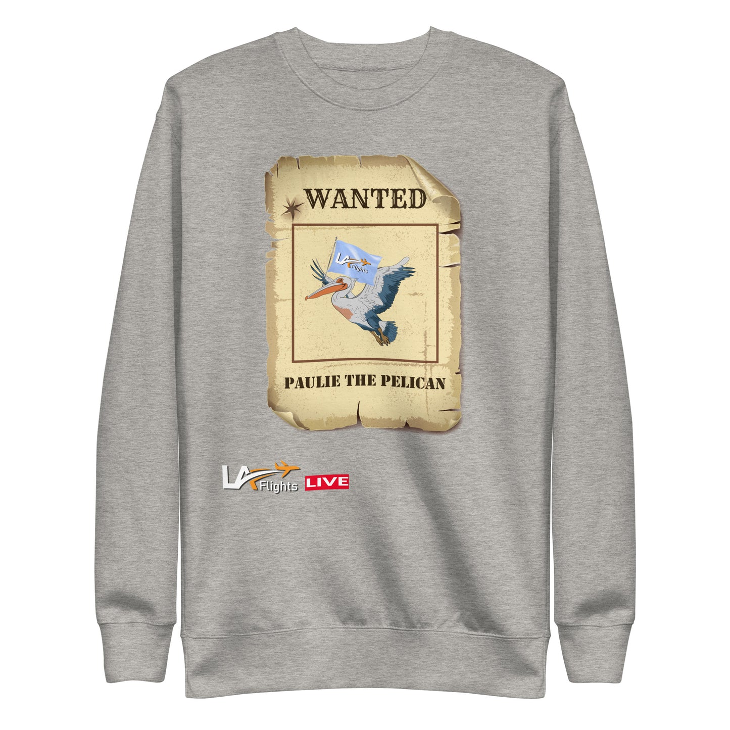 Unisex Premium Sweatshirt Paulie The Pelican