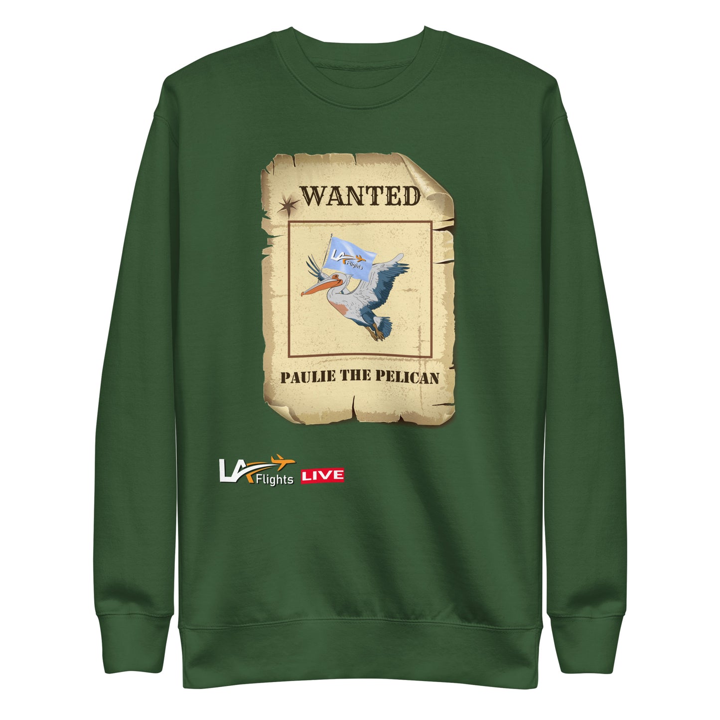 Unisex Premium Sweatshirt Paulie The Pelican