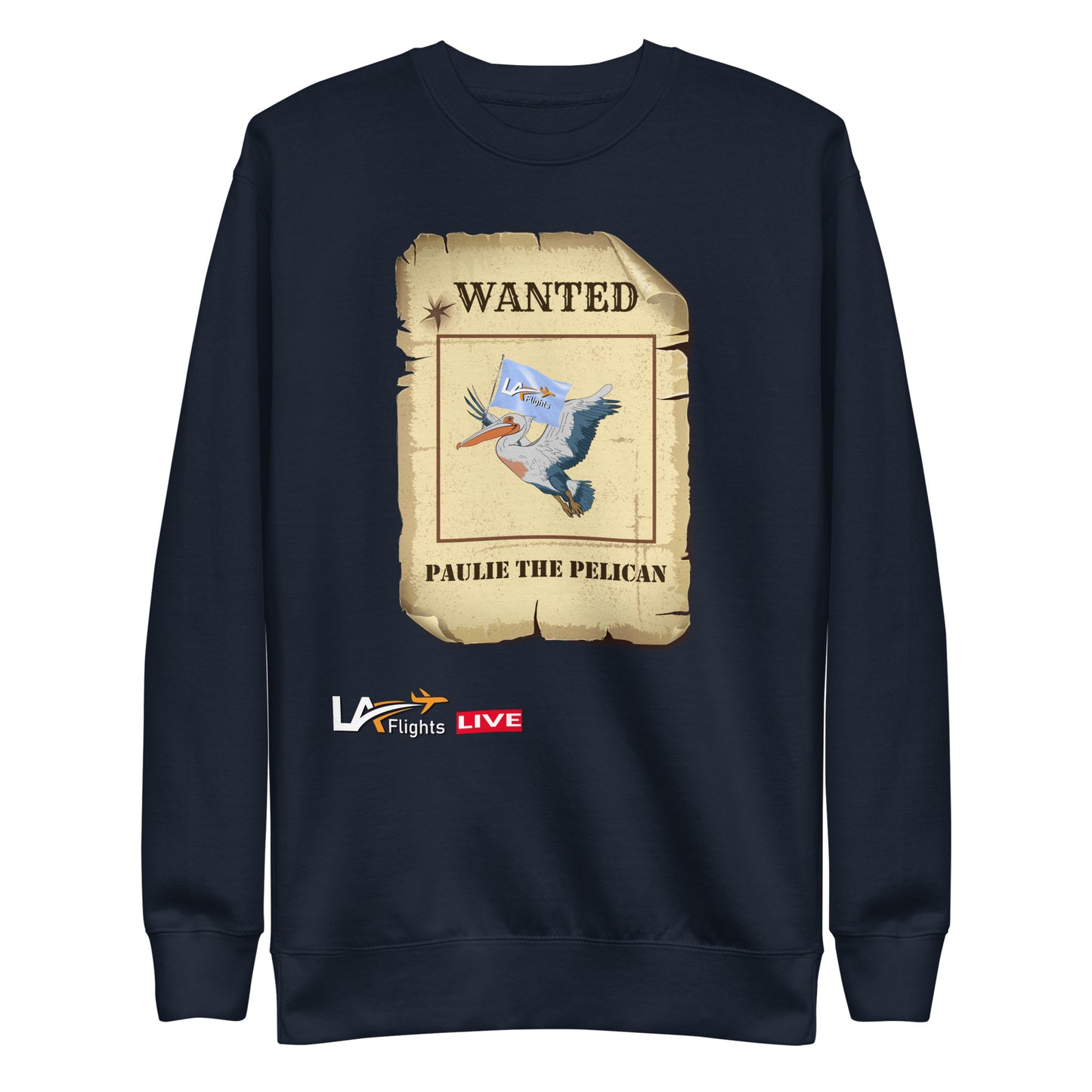 Unisex Premium Sweatshirt Paulie The Pelican