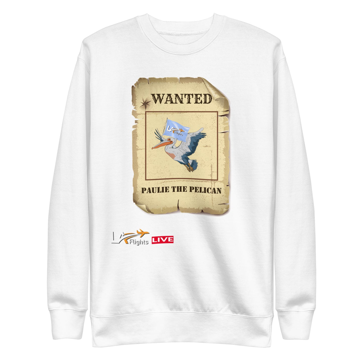 Unisex Premium Sweatshirt Paulie The Pelican