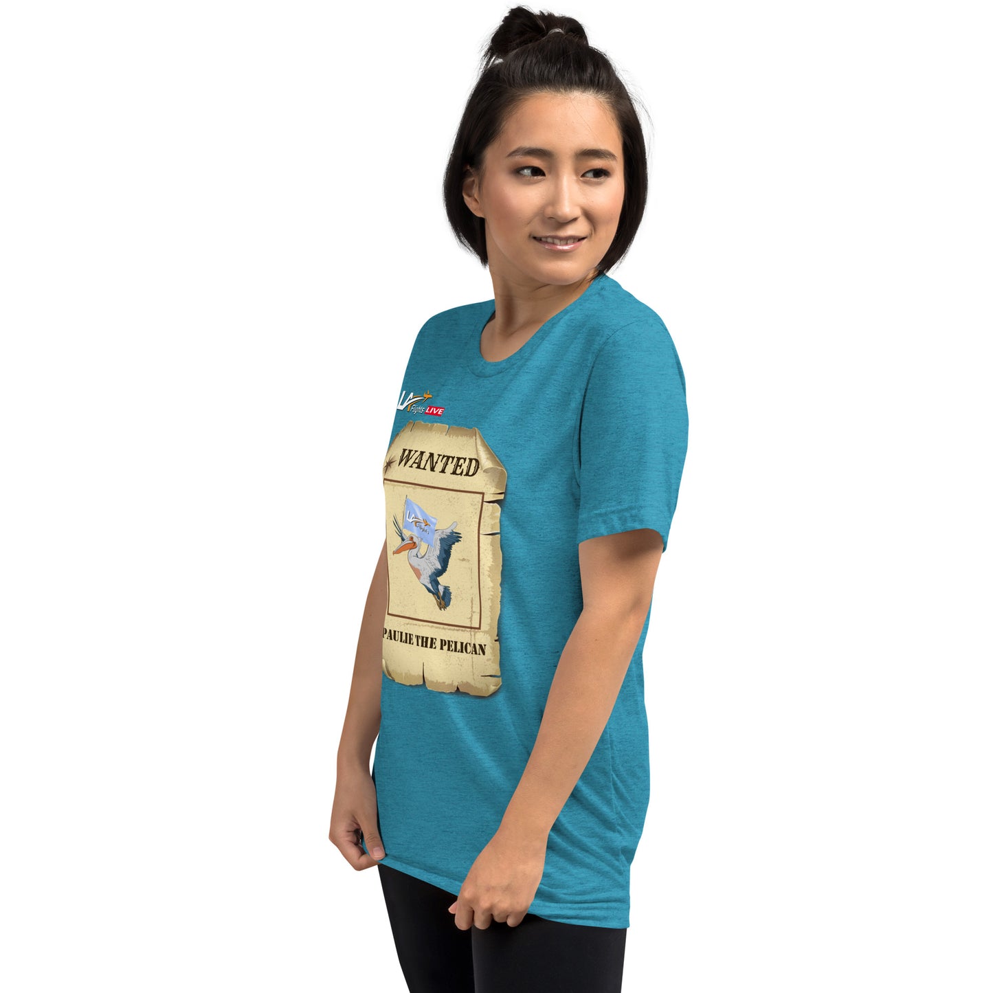 Unisex Short sleeve t-shirt Paulie The Pelican