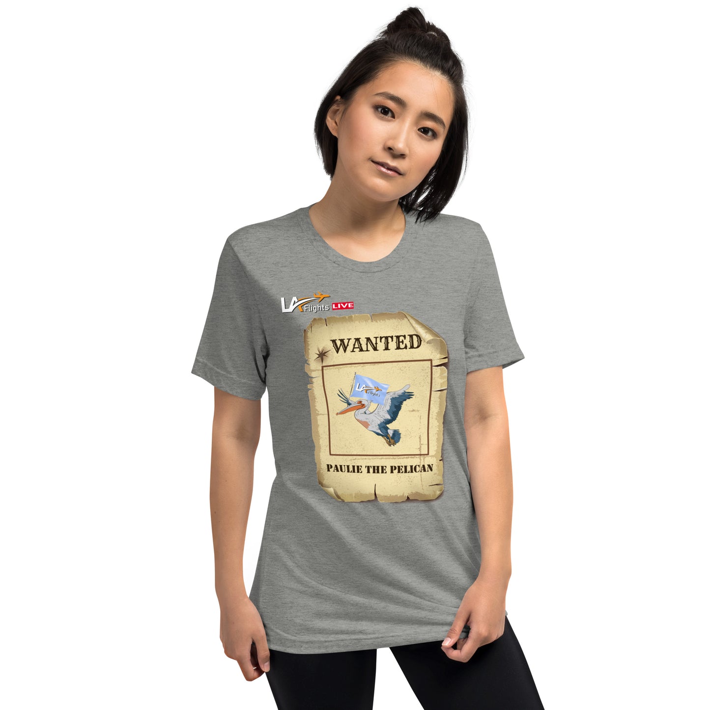 Unisex Short sleeve t-shirt Paulie The Pelican