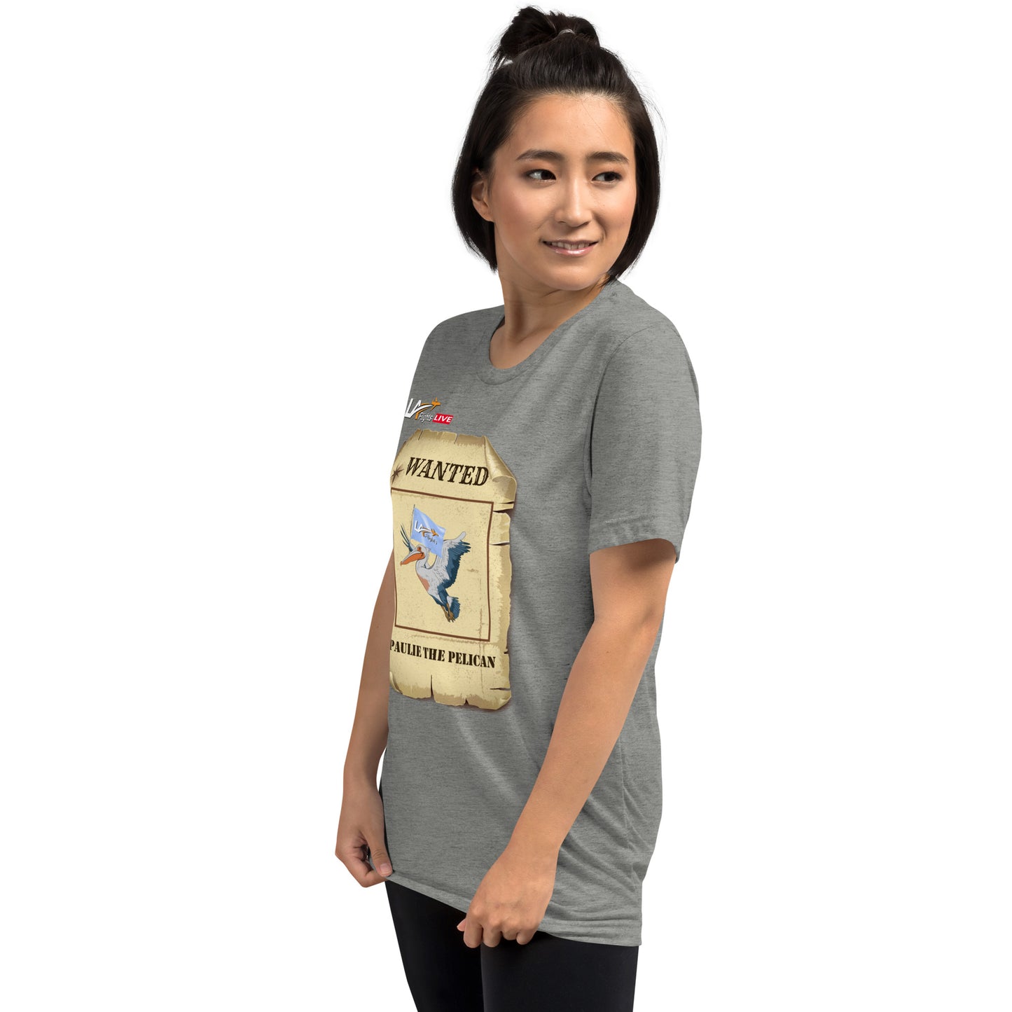 Unisex Short sleeve t-shirt Paulie The Pelican
