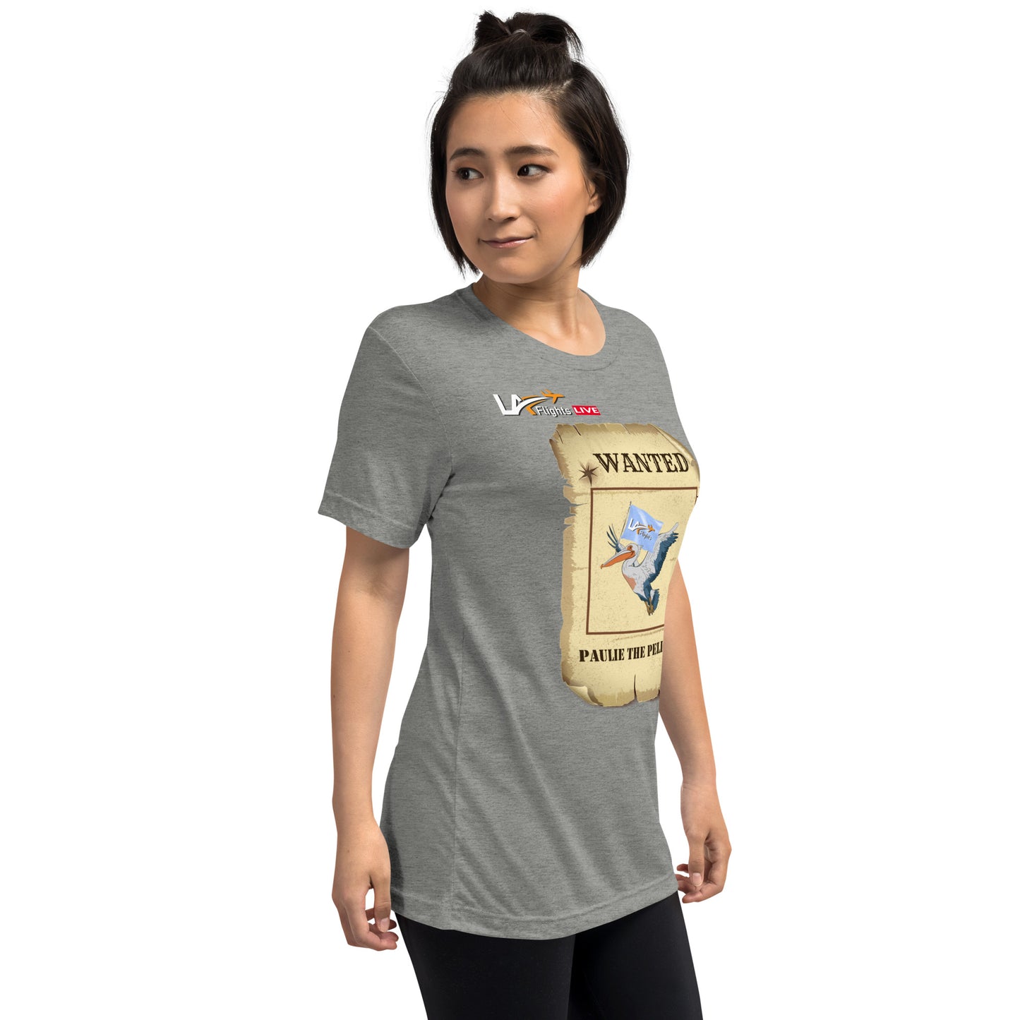 Unisex Short sleeve t-shirt Paulie The Pelican