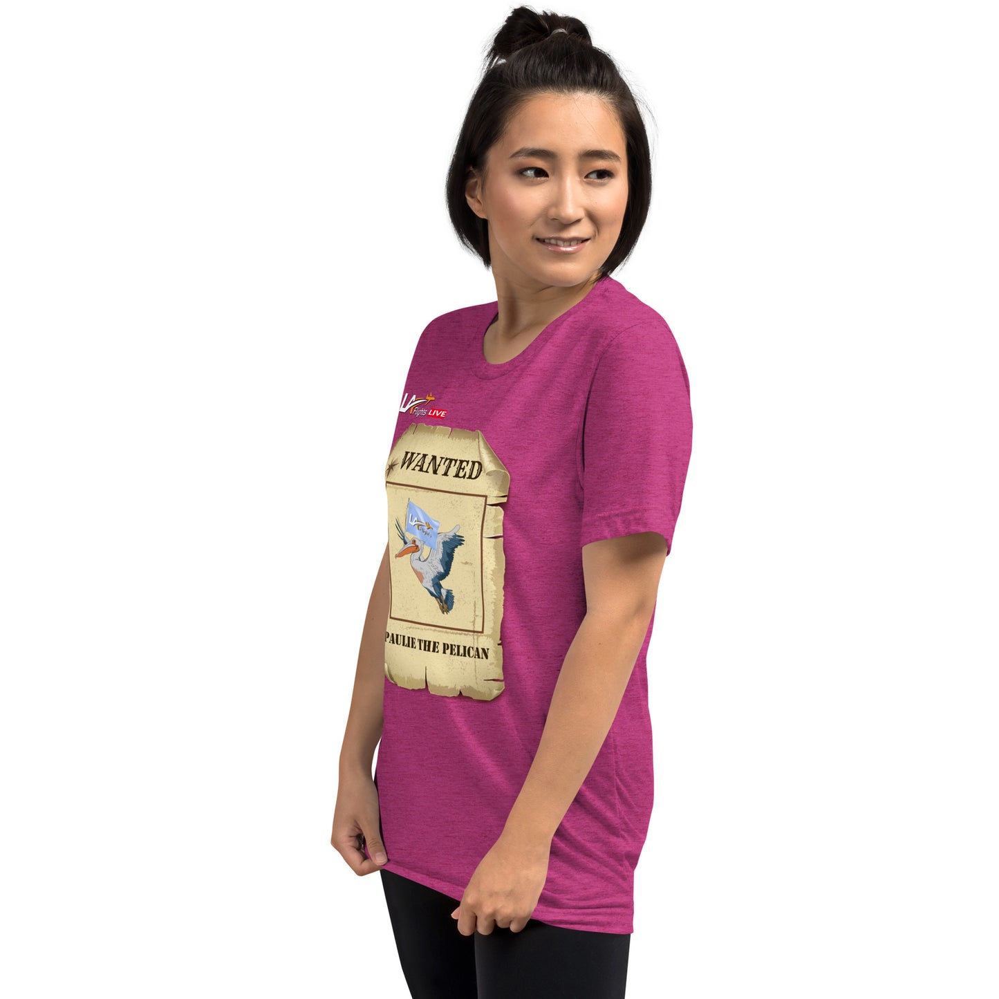 Unisex Short sleeve t-shirt Paulie The Pelican