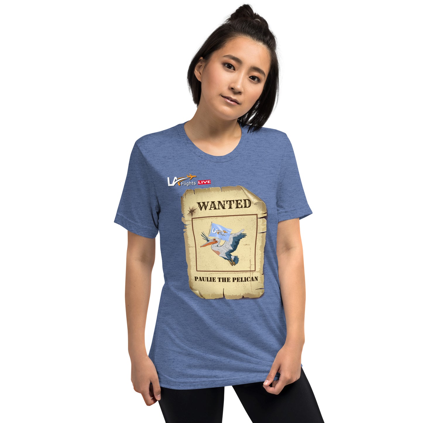 Unisex Short sleeve t-shirt Paulie The Pelican