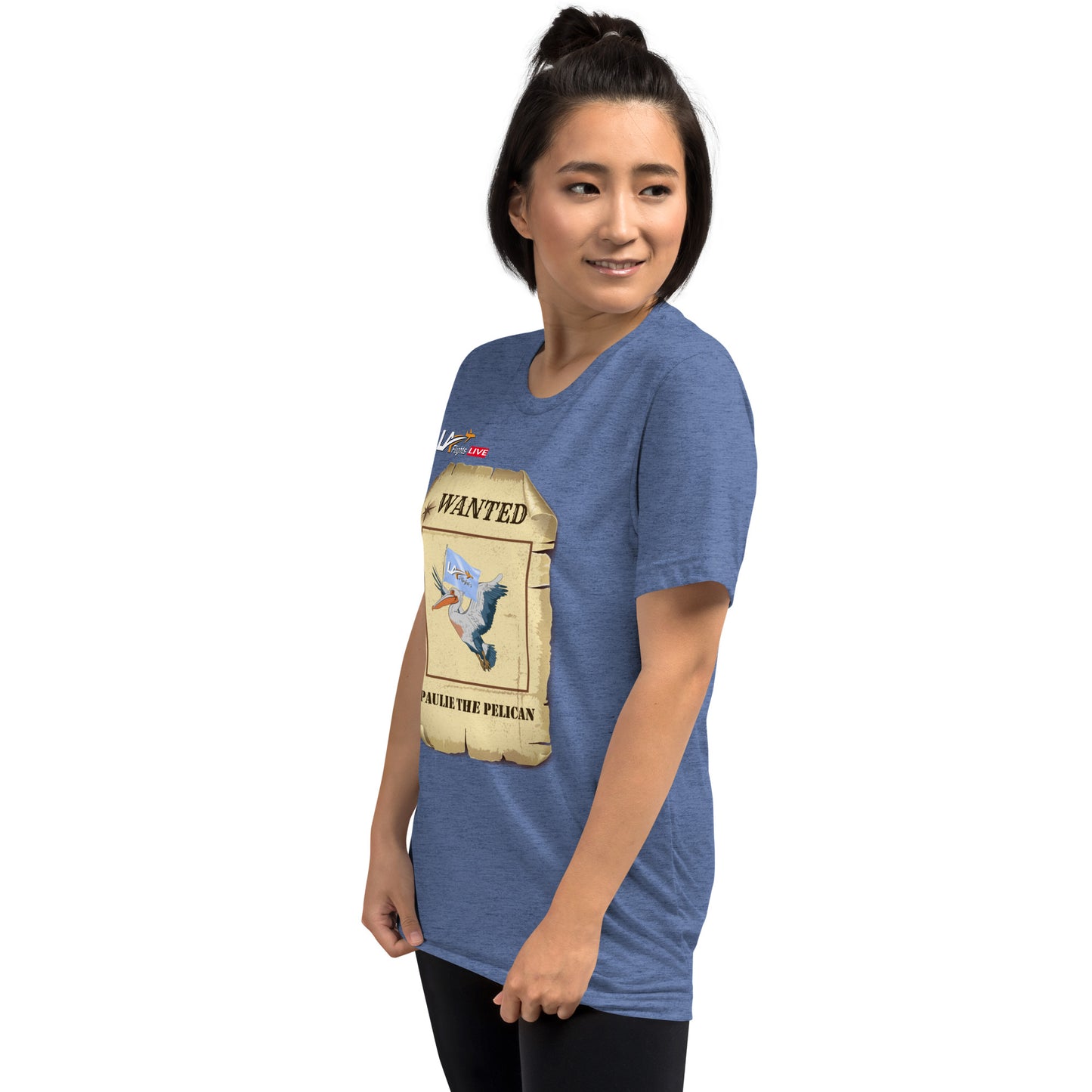 Unisex Short sleeve t-shirt Paulie The Pelican