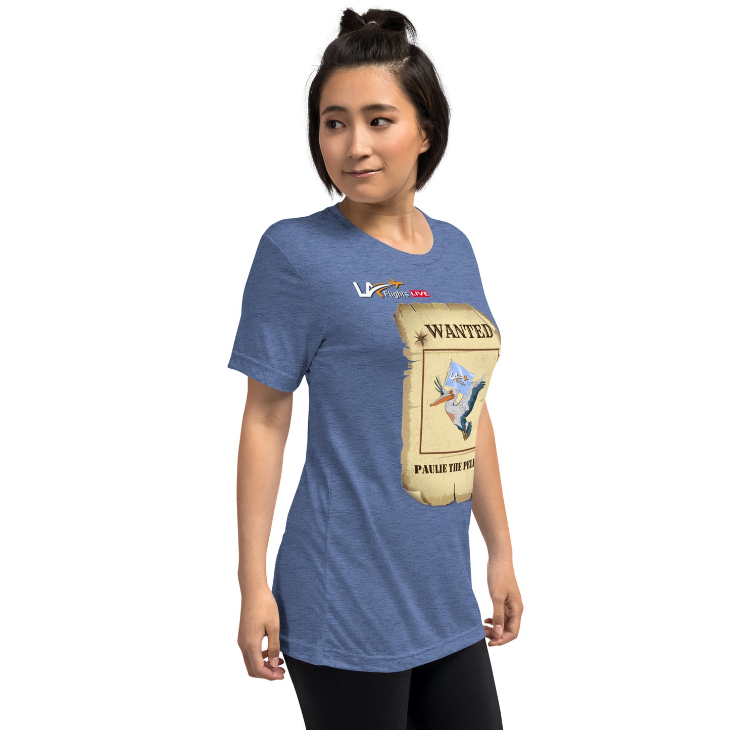 Unisex Short sleeve t-shirt Paulie The Pelican