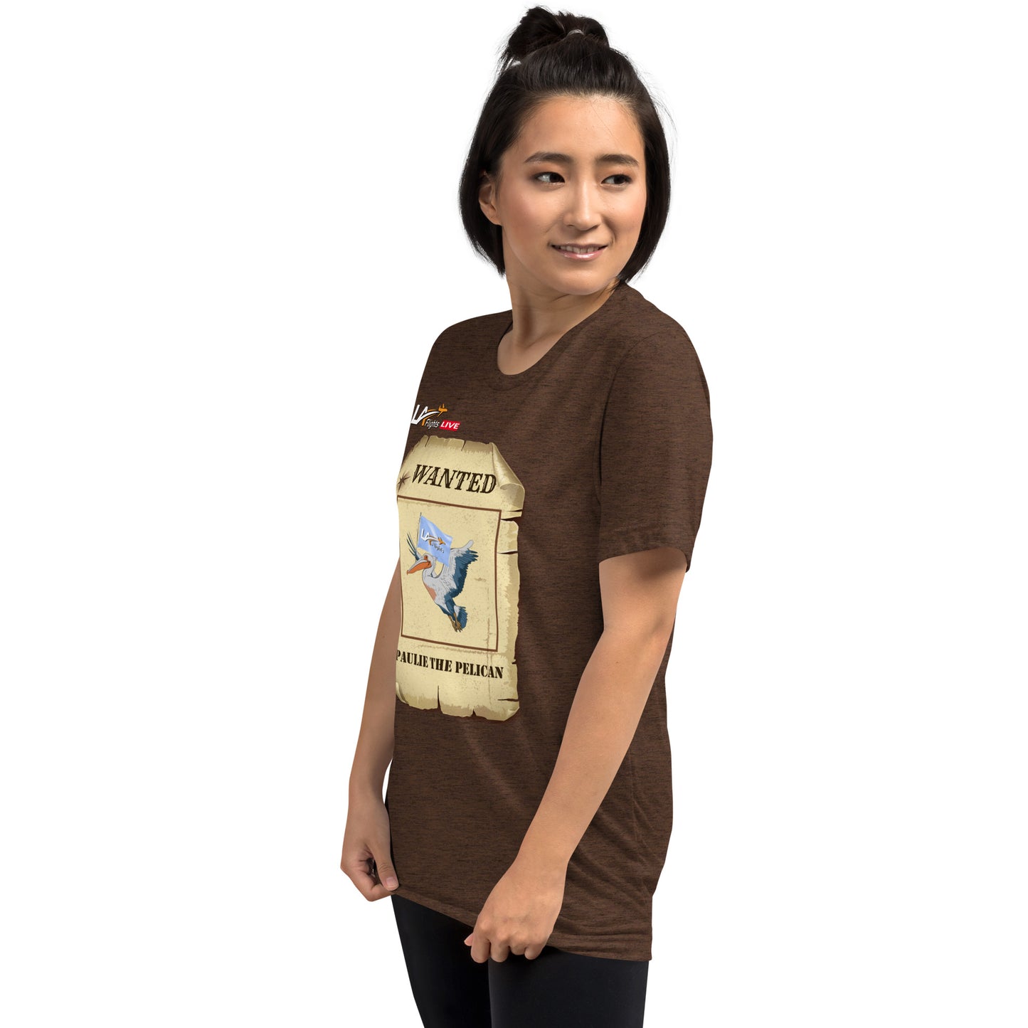 Unisex Short sleeve t-shirt Paulie The Pelican