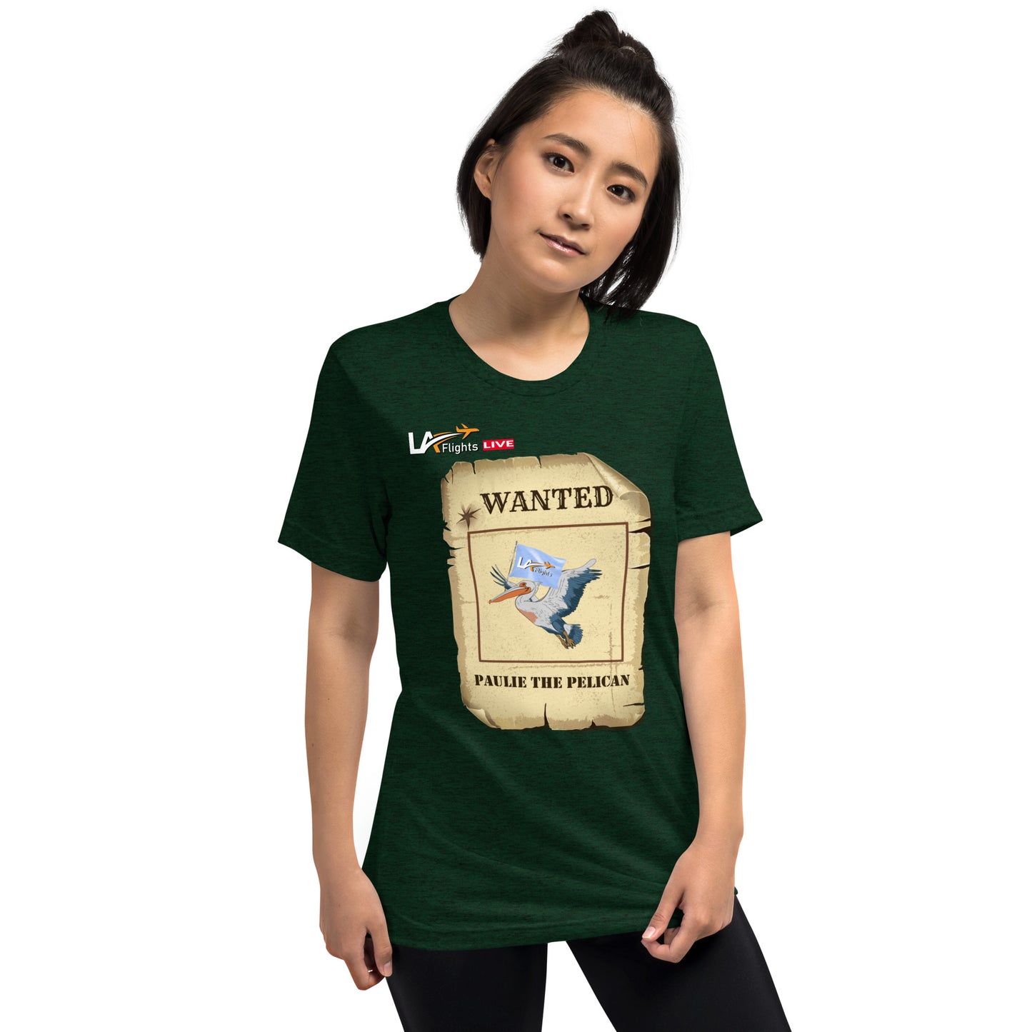 Unisex Short sleeve t-shirt Paulie The Pelican