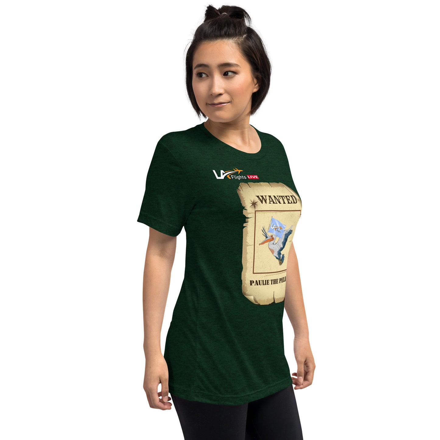 Unisex Short sleeve t-shirt Paulie The Pelican