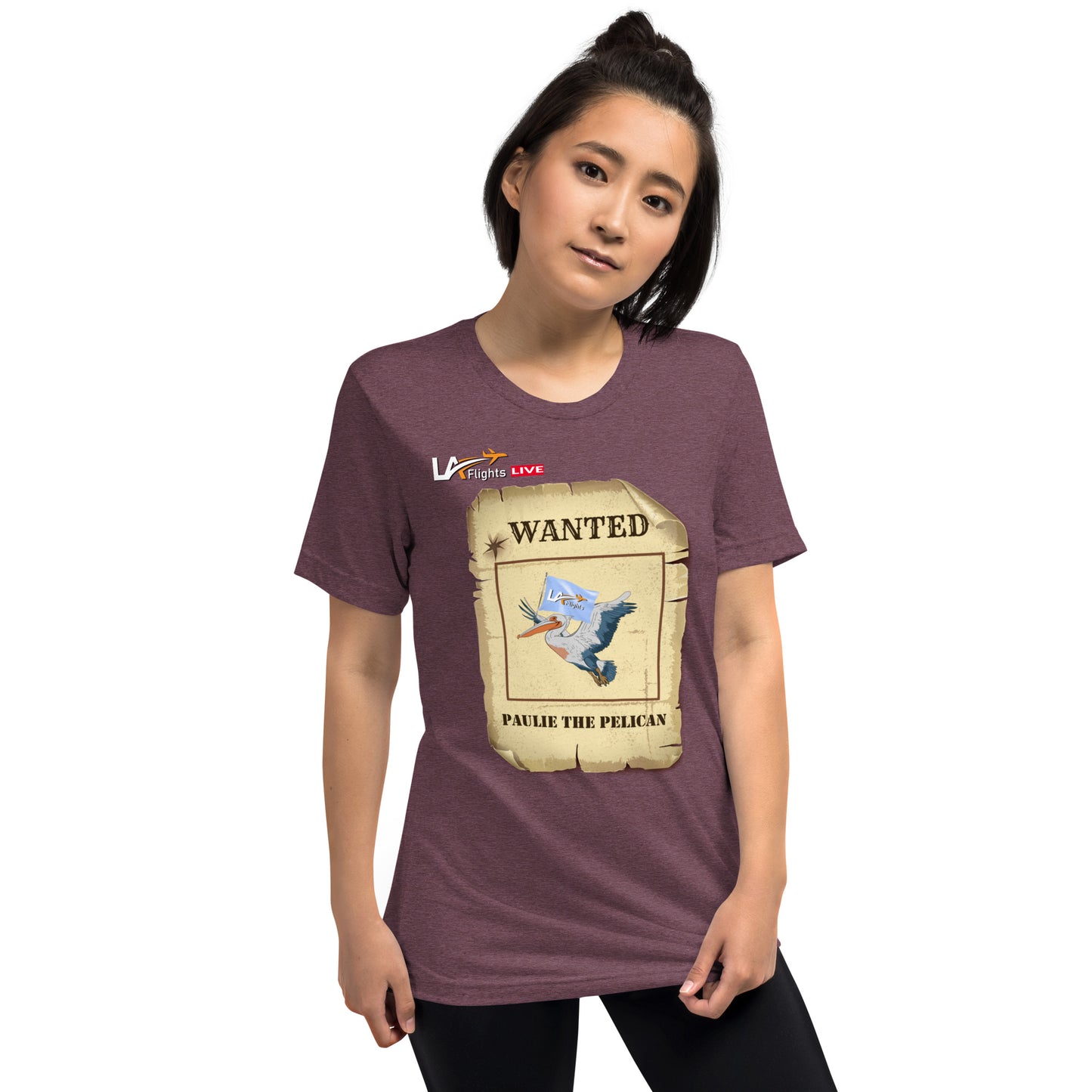 Unisex Short sleeve t-shirt Paulie The Pelican