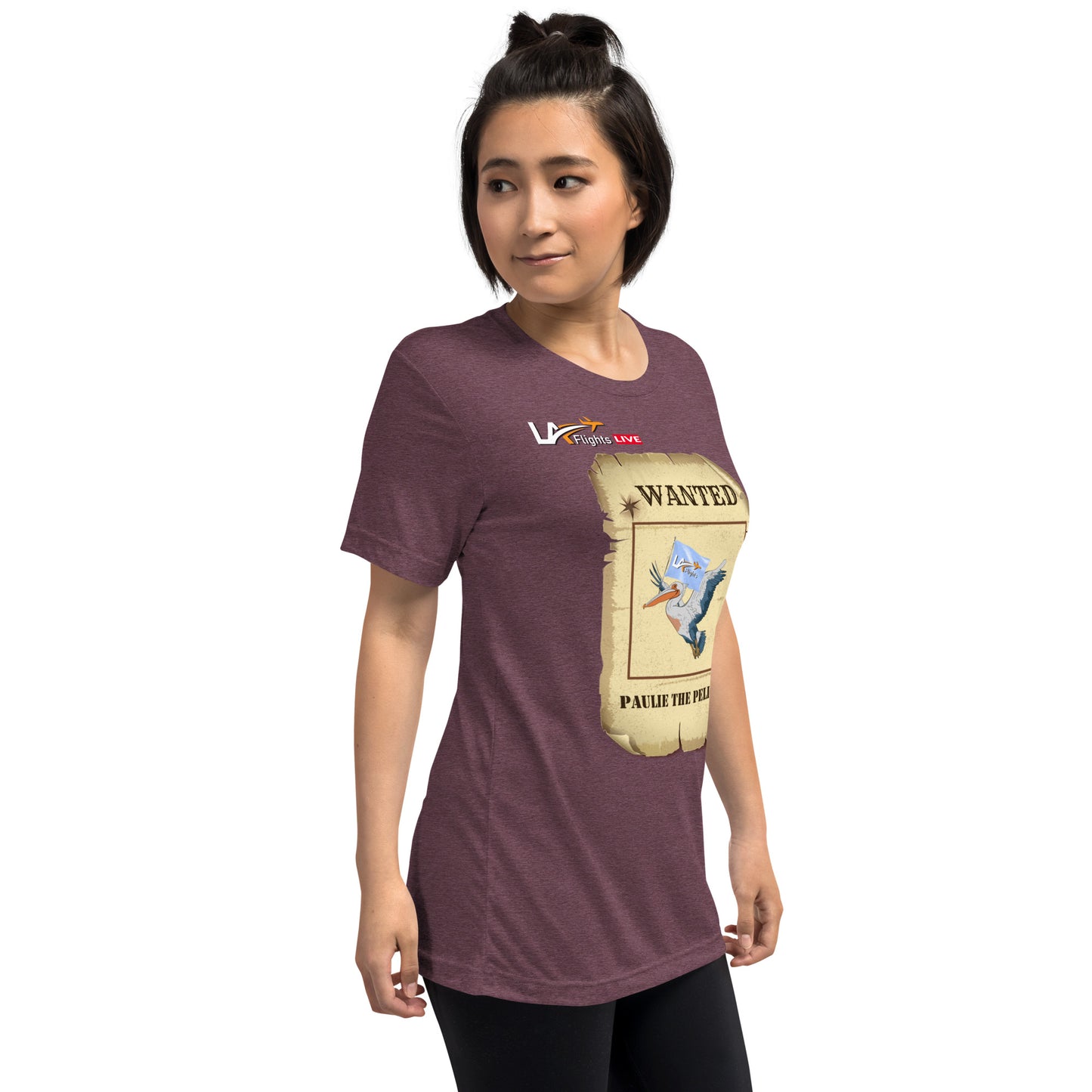 Unisex Short sleeve t-shirt Paulie The Pelican