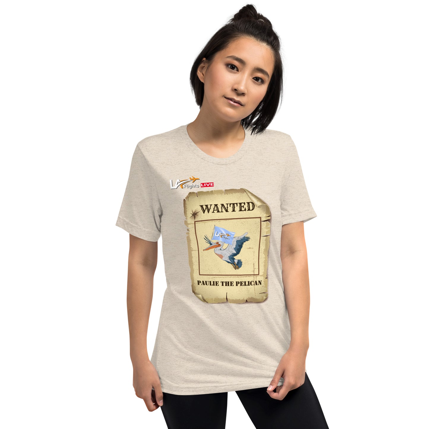 Unisex Short sleeve t-shirt Paulie The Pelican