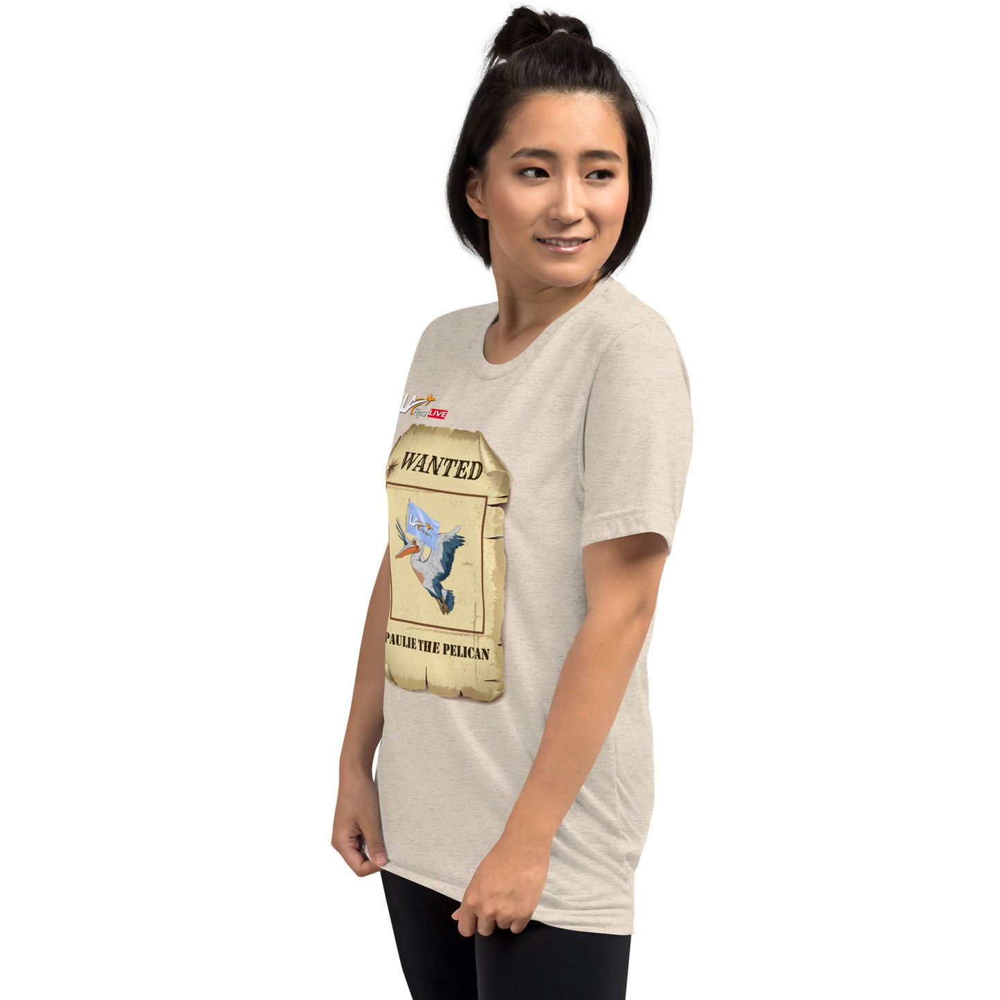 Unisex Short sleeve t-shirt Paulie The Pelican