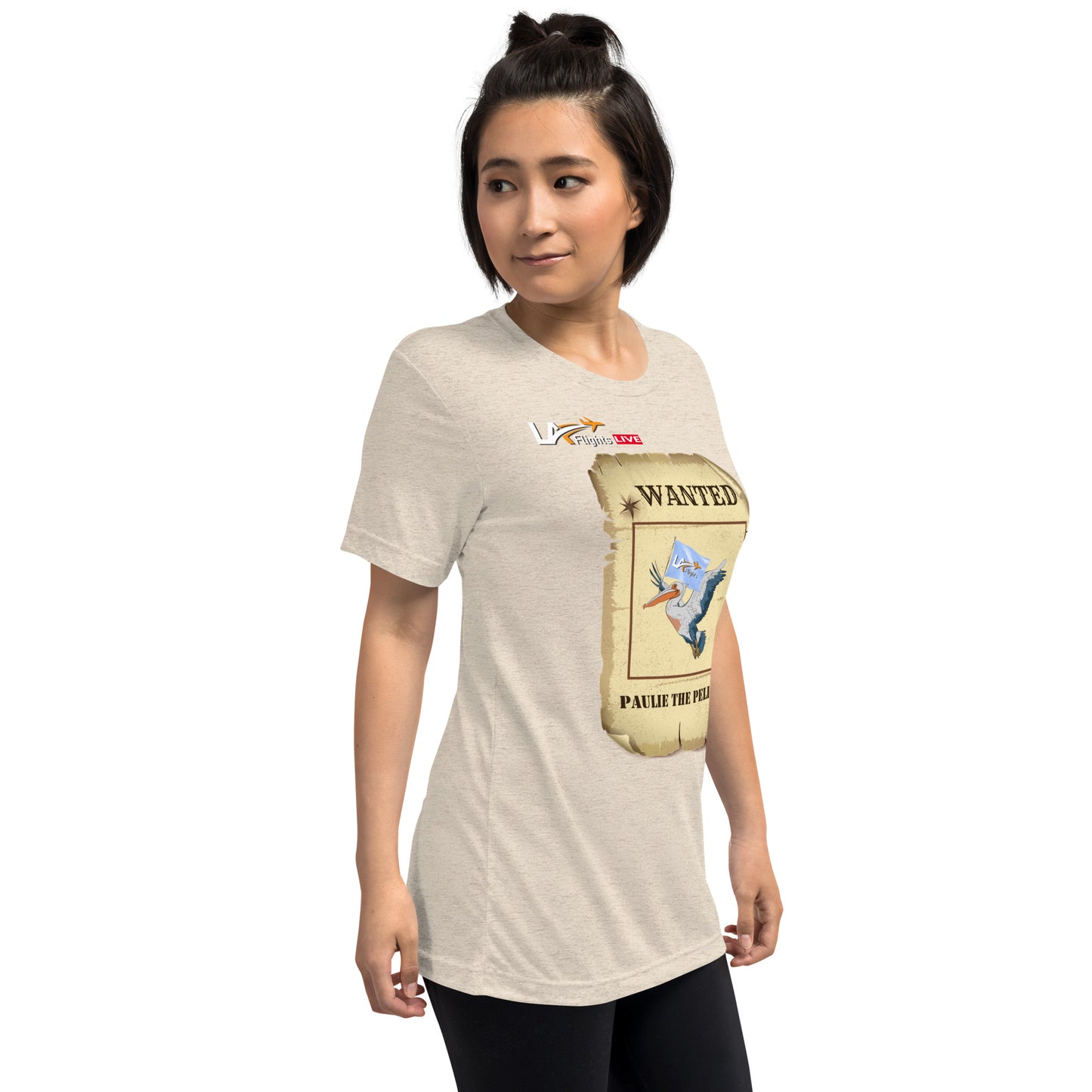 Unisex Short sleeve t-shirt Paulie The Pelican