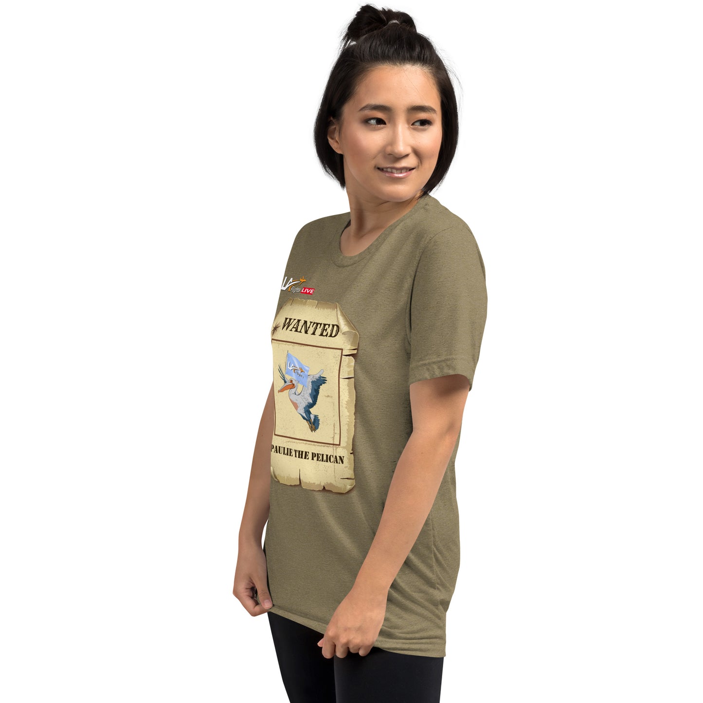 Unisex Short sleeve t-shirt Paulie The Pelican