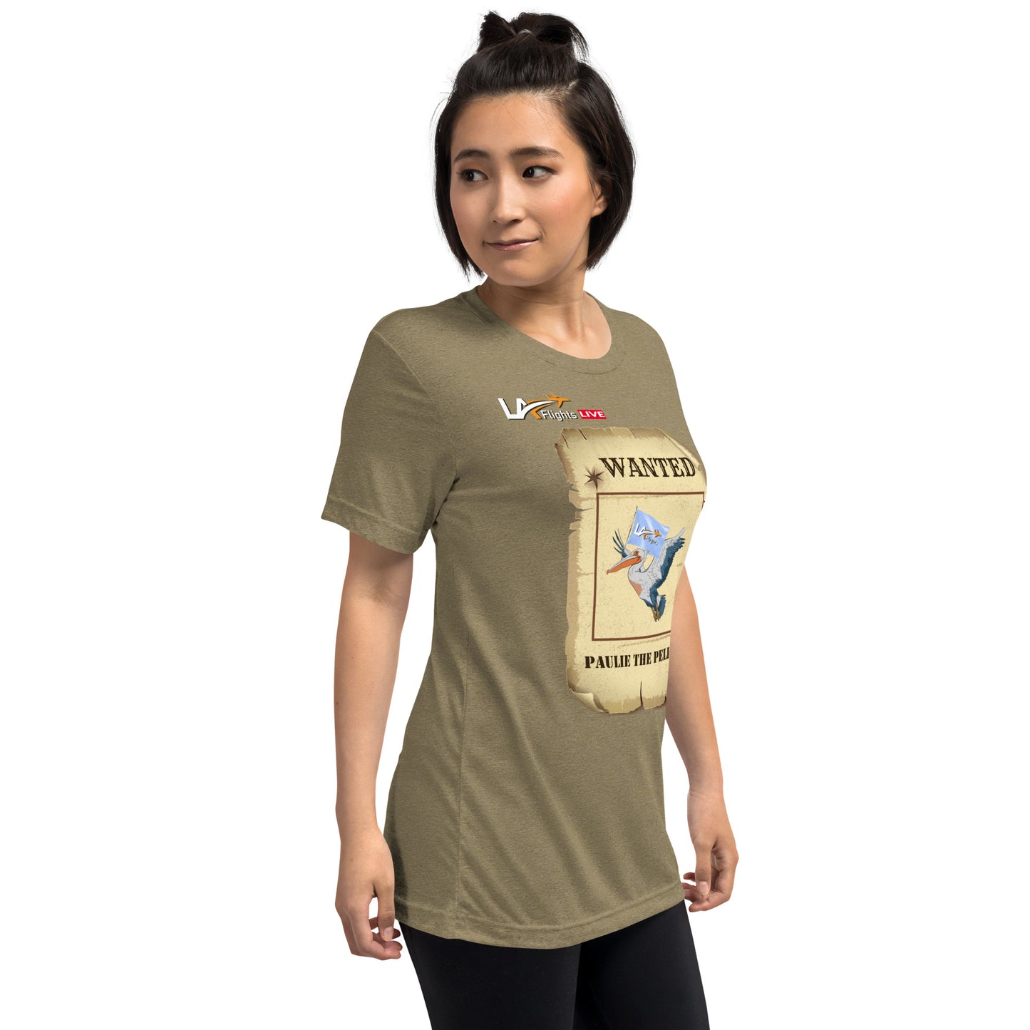 Unisex Short sleeve t-shirt Paulie The Pelican