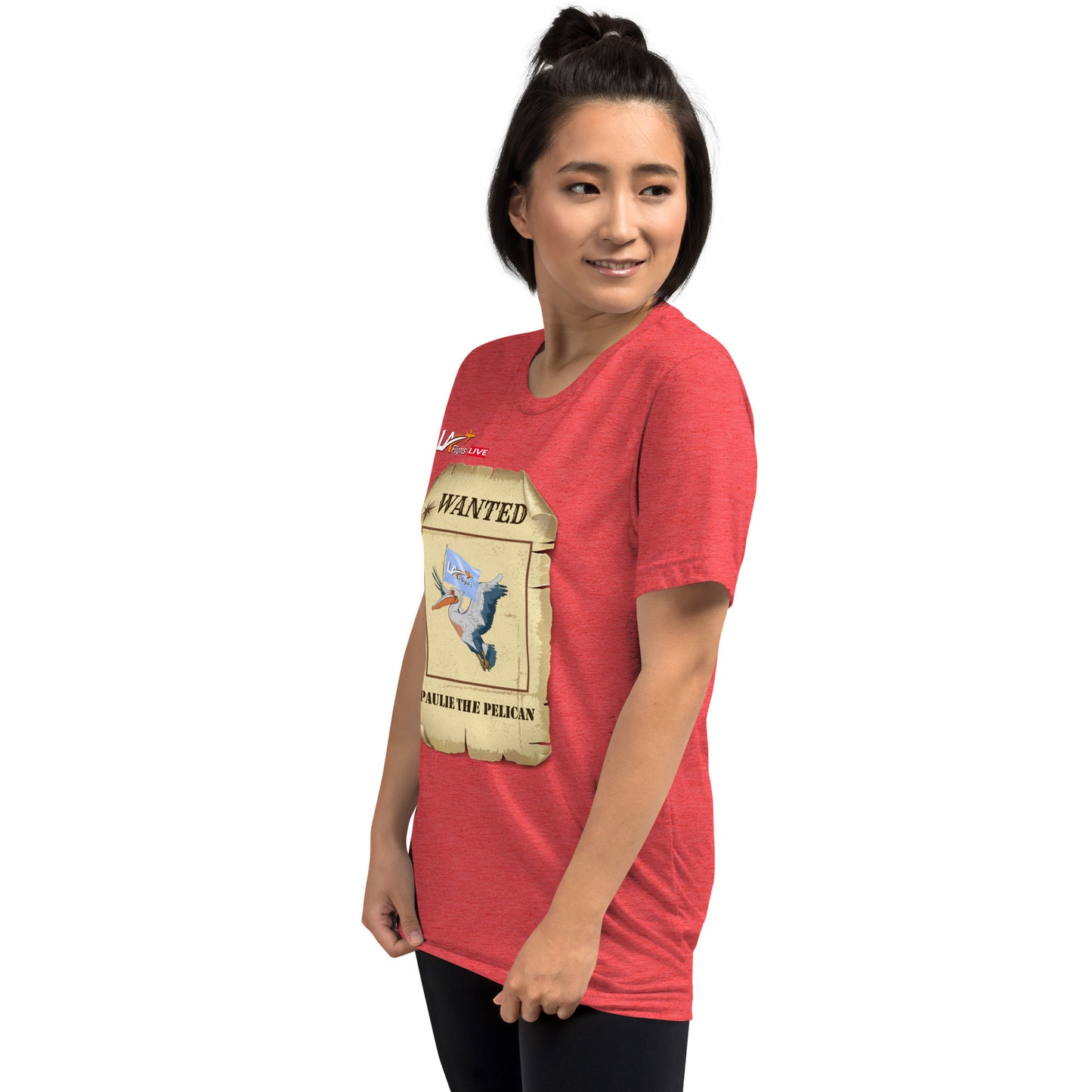 Unisex Short sleeve t-shirt Paulie The Pelican