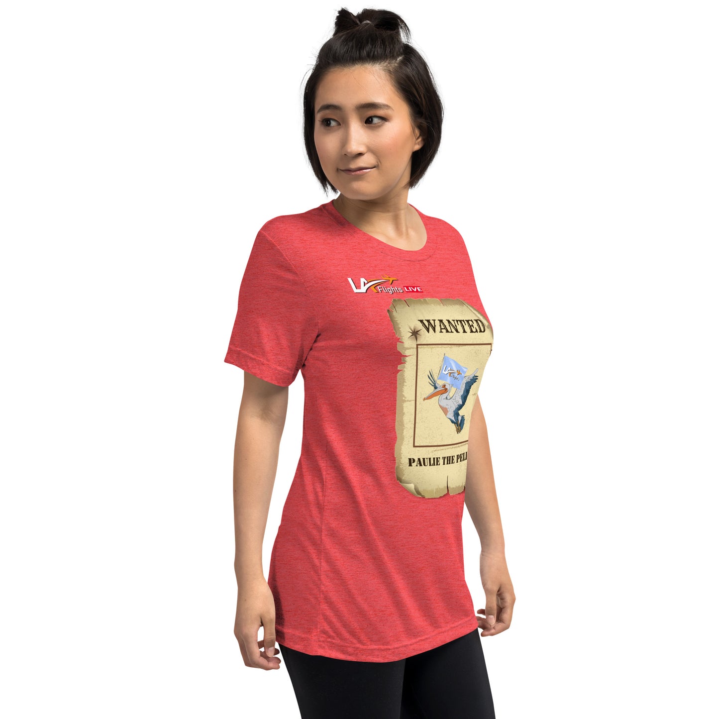 Unisex Short sleeve t-shirt Paulie The Pelican