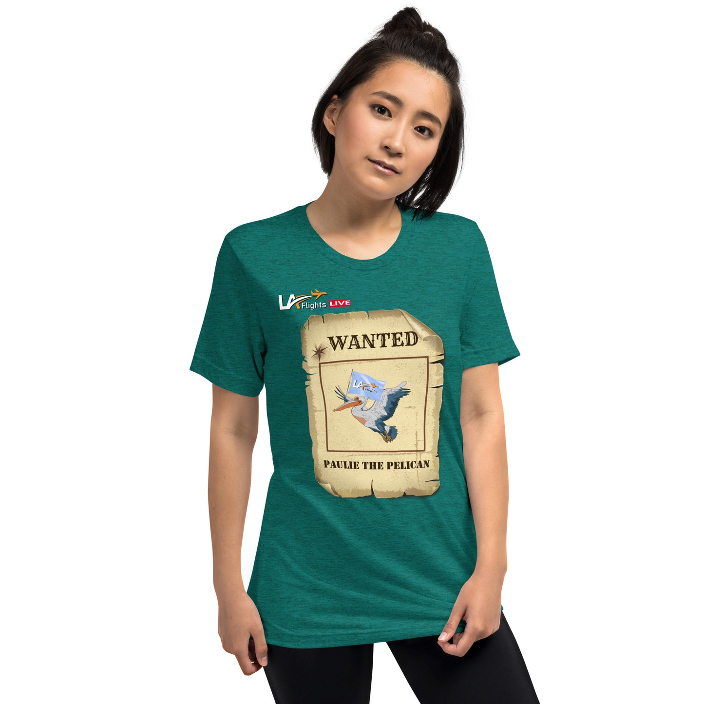 Unisex Short sleeve t-shirt Paulie The Pelican