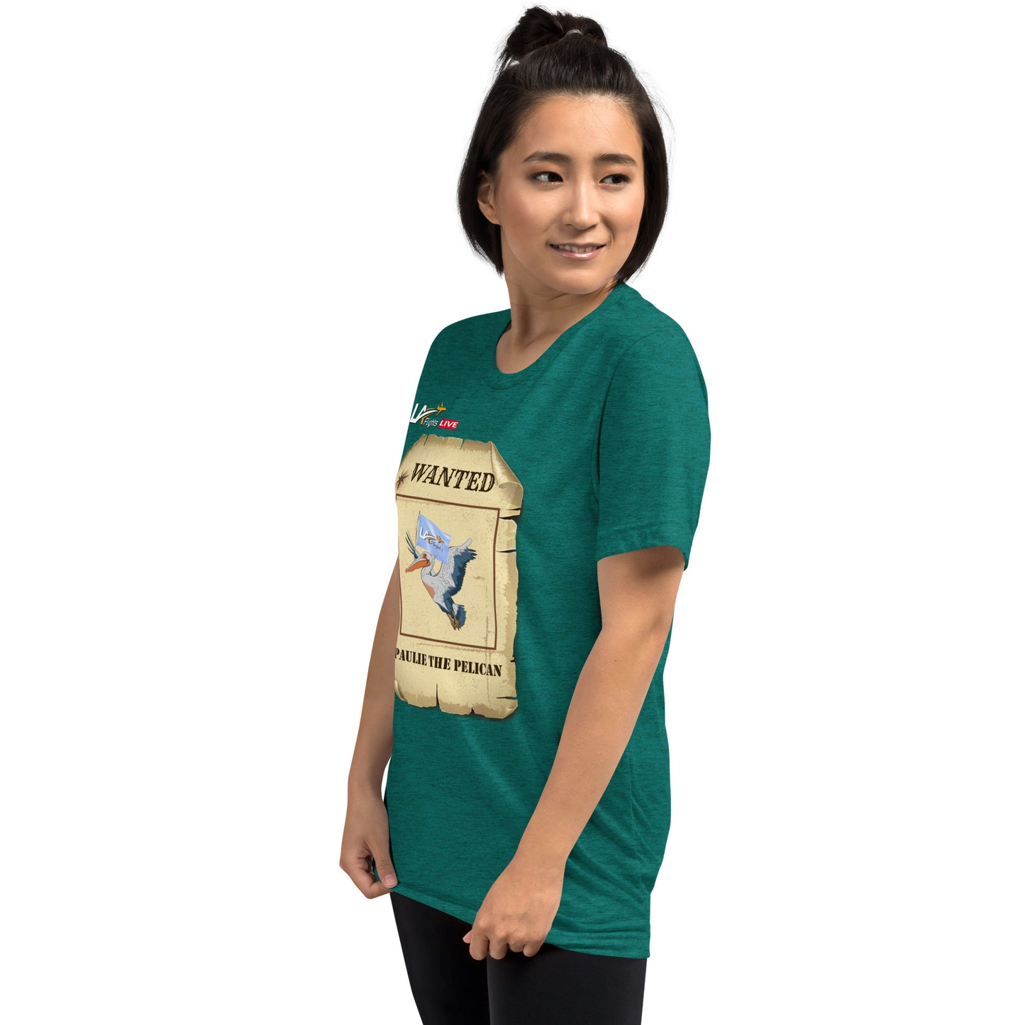 Unisex Short sleeve t-shirt Paulie The Pelican