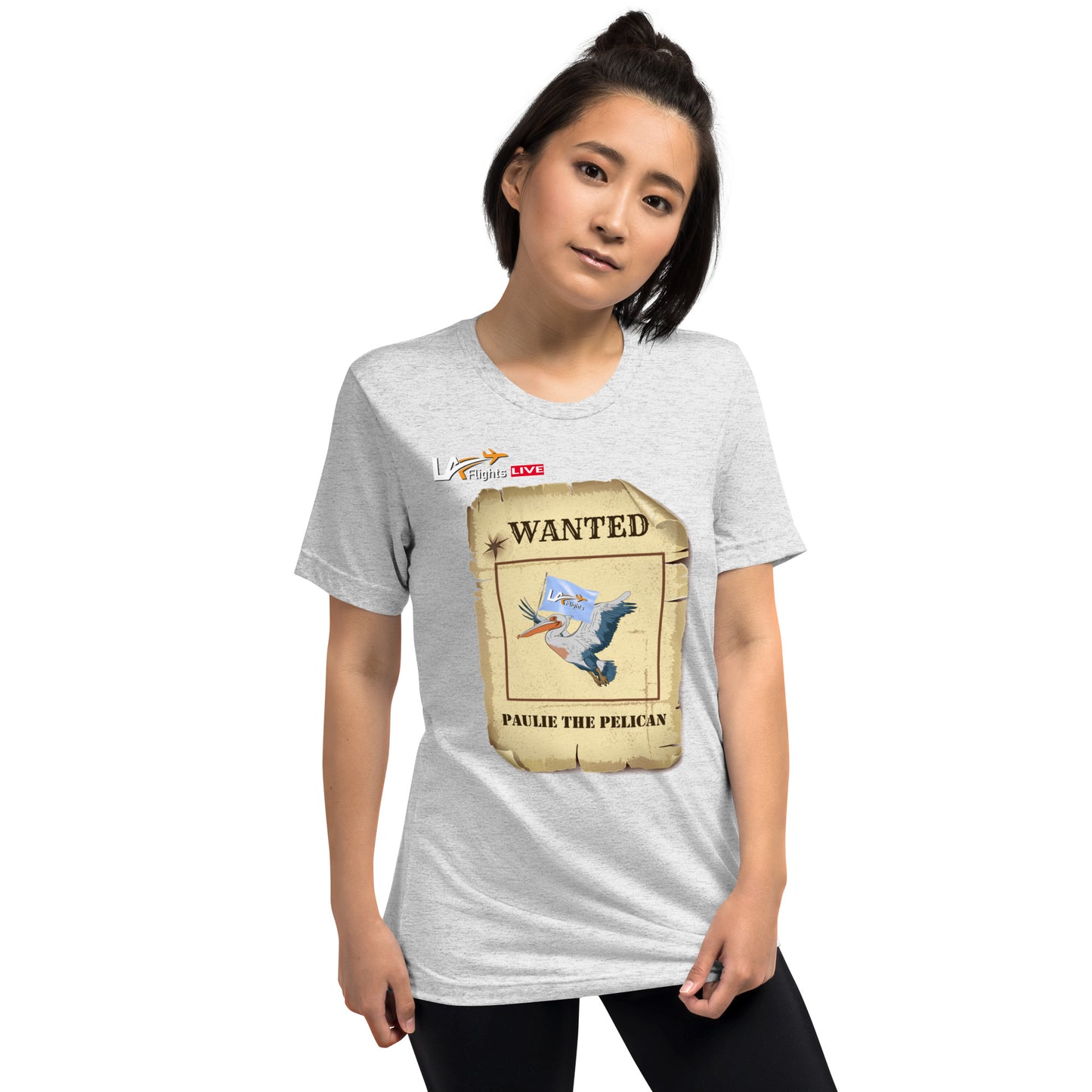 Unisex Short sleeve t-shirt Paulie The Pelican