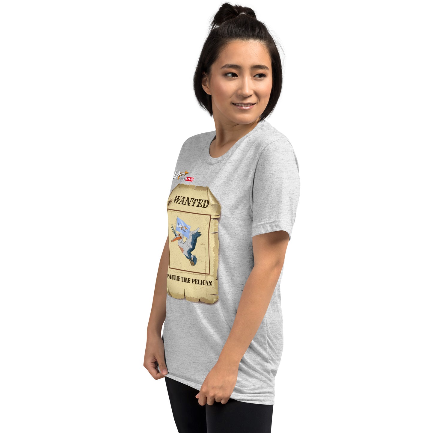 Unisex Short sleeve t-shirt Paulie The Pelican