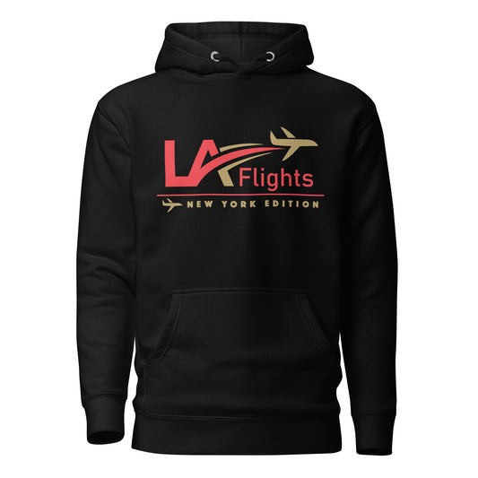Unisex New York Edition LA Flights Hoodie
