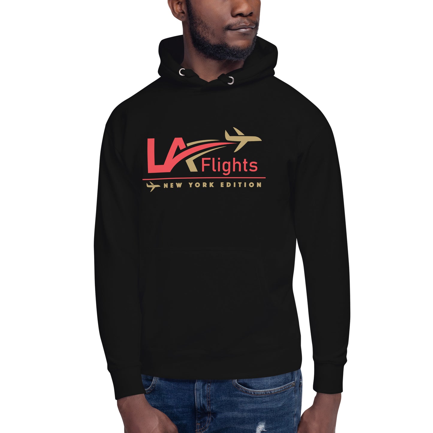 Unisex New York Edition LA Flights Hoodie