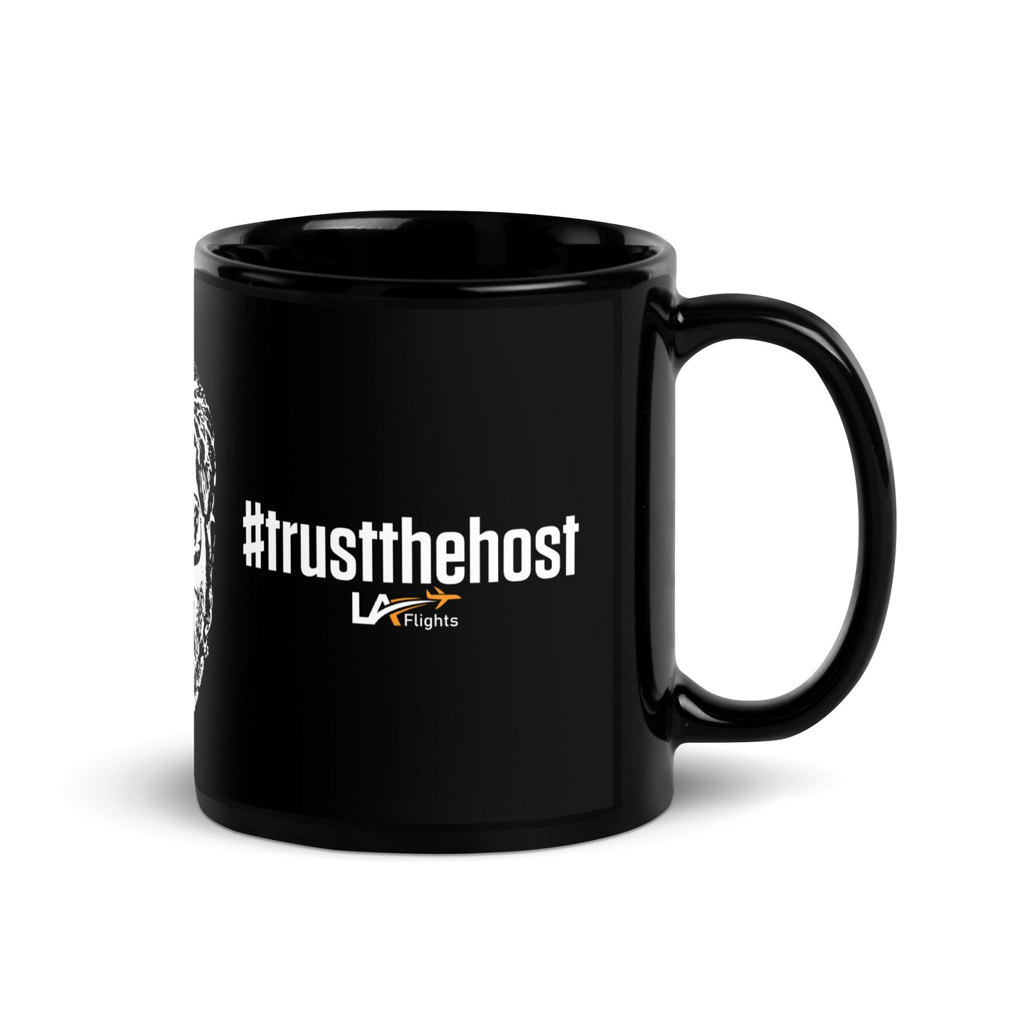 #TRUST THE HOST Mug (Black)