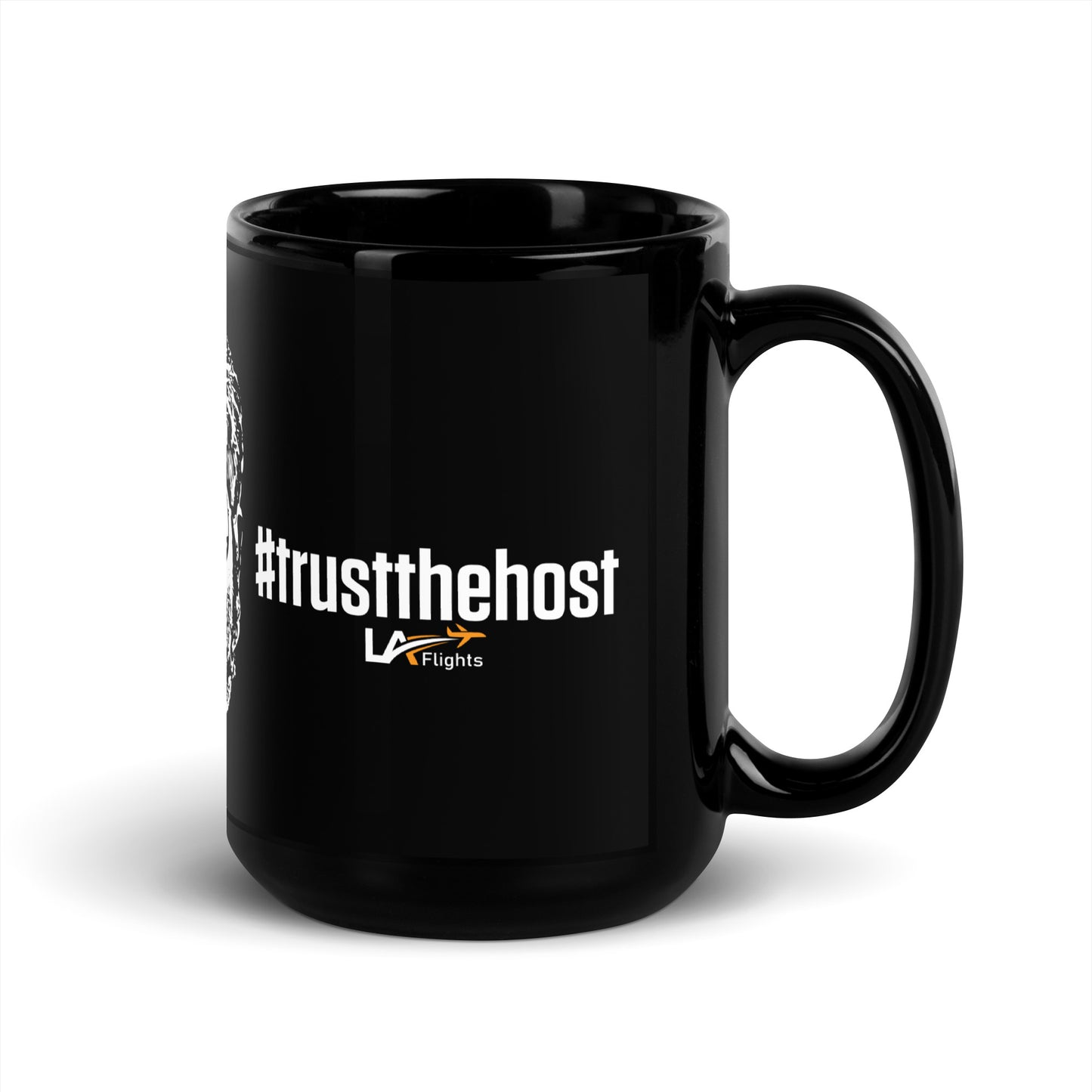 #TRUST THE HOST Mug (Black)