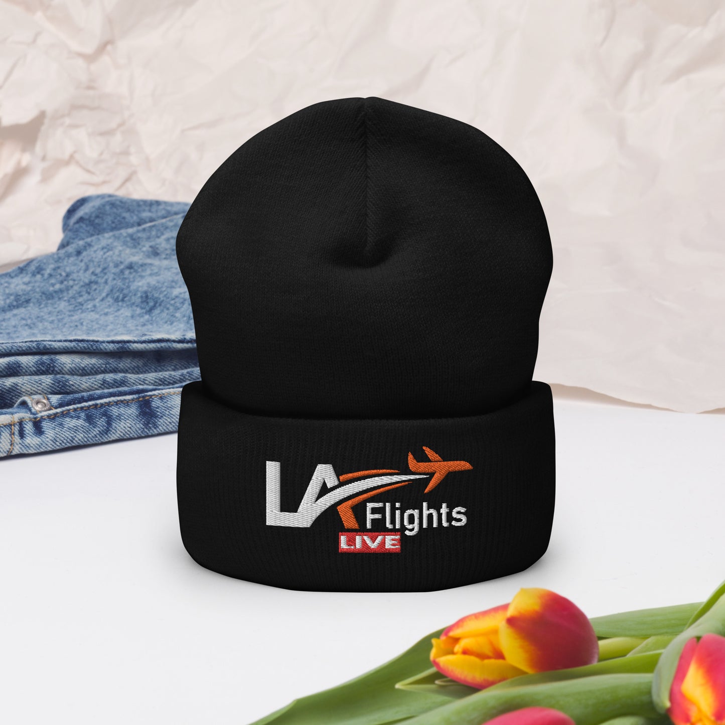 LA Flights LIVE Cuffed Beanie