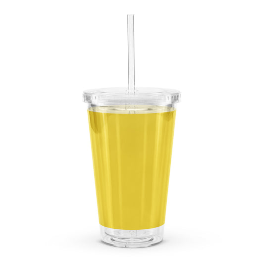 16oz Banana Plane Tumbler (YELLOW)