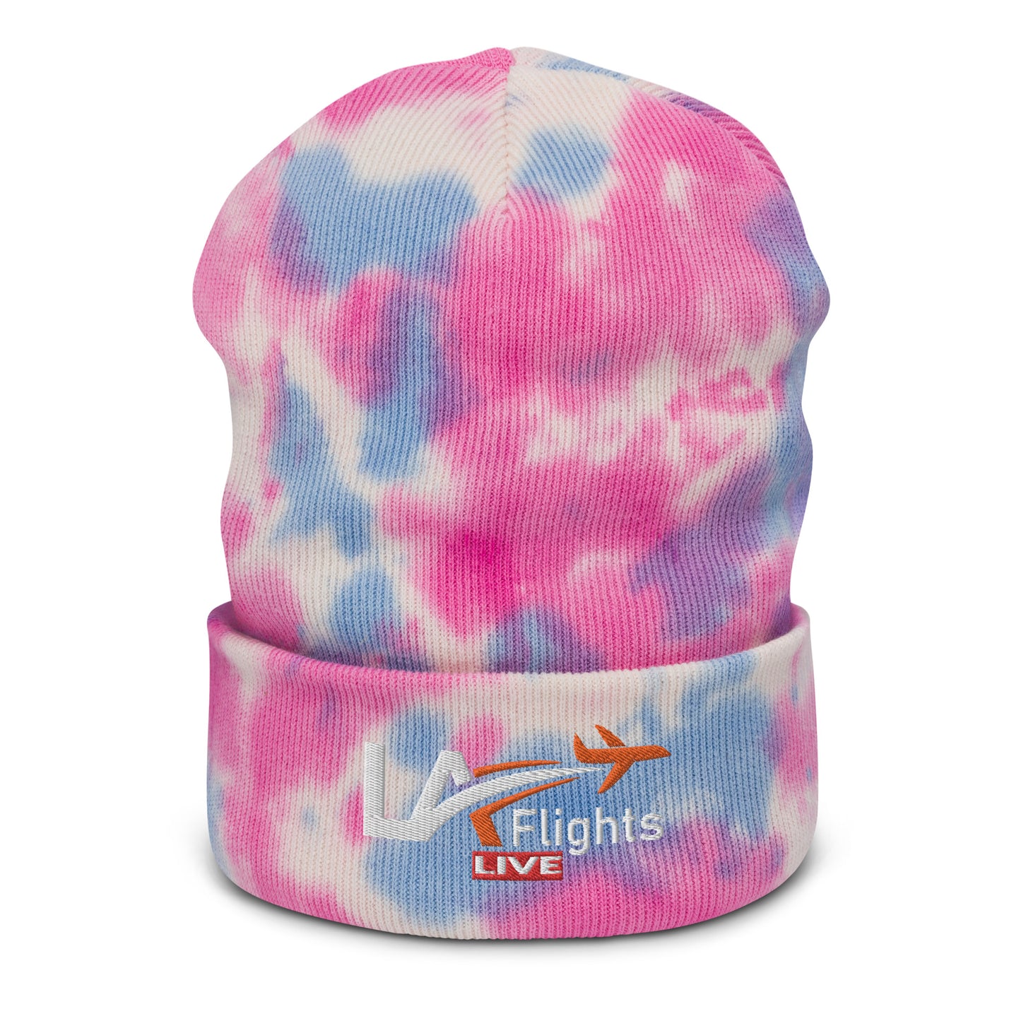 LA Flights LIVE Tie-dye beanie