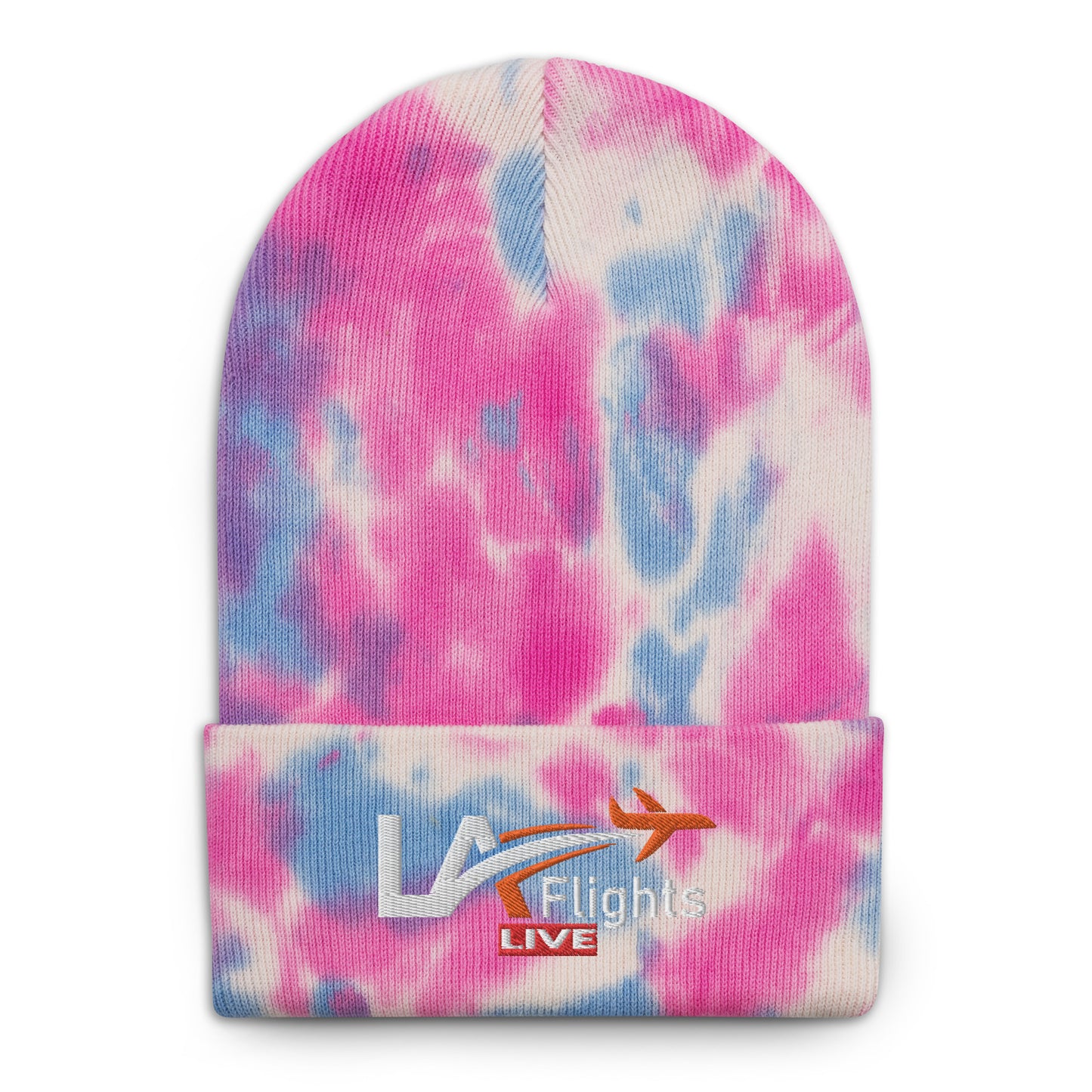 LA Flights LIVE Tie-dye beanie