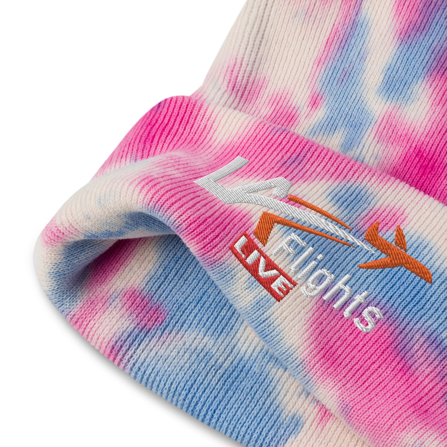 LA Flights LIVE Tie-dye beanie