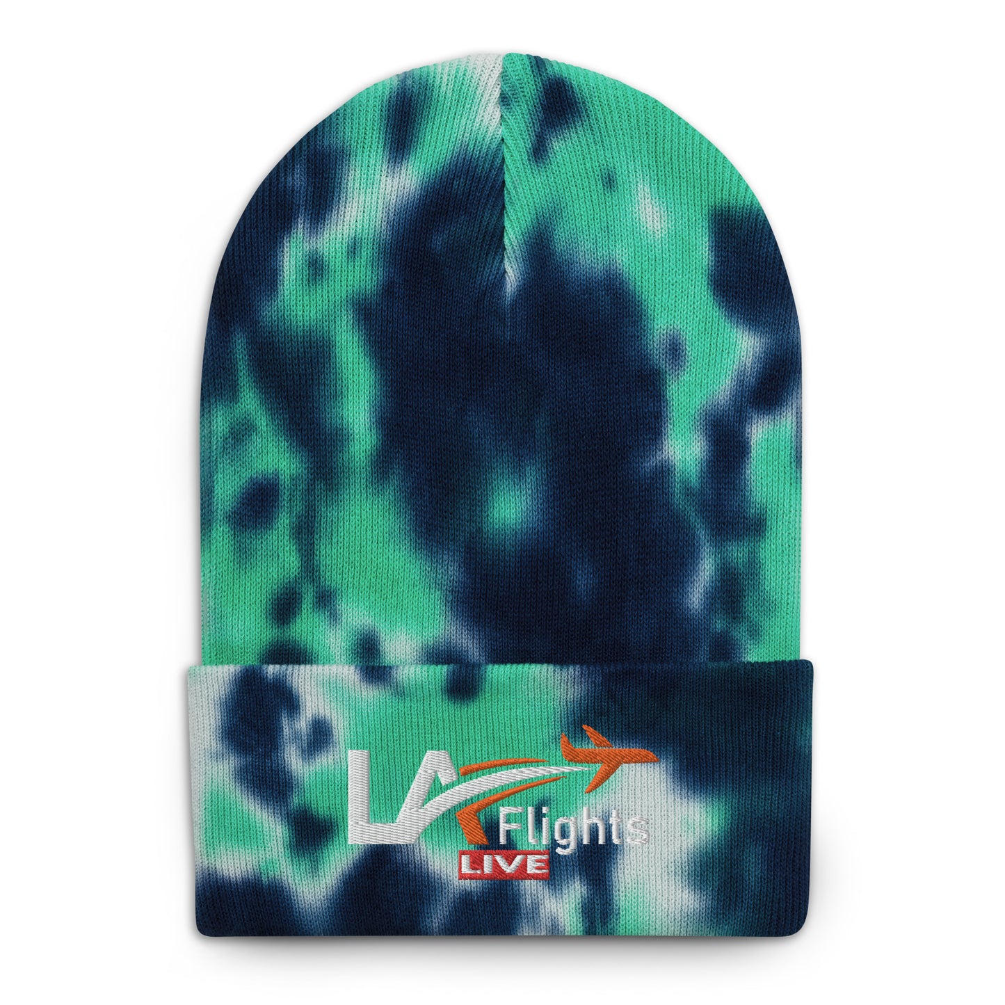 LA Flights LIVE Tie-dye beanie