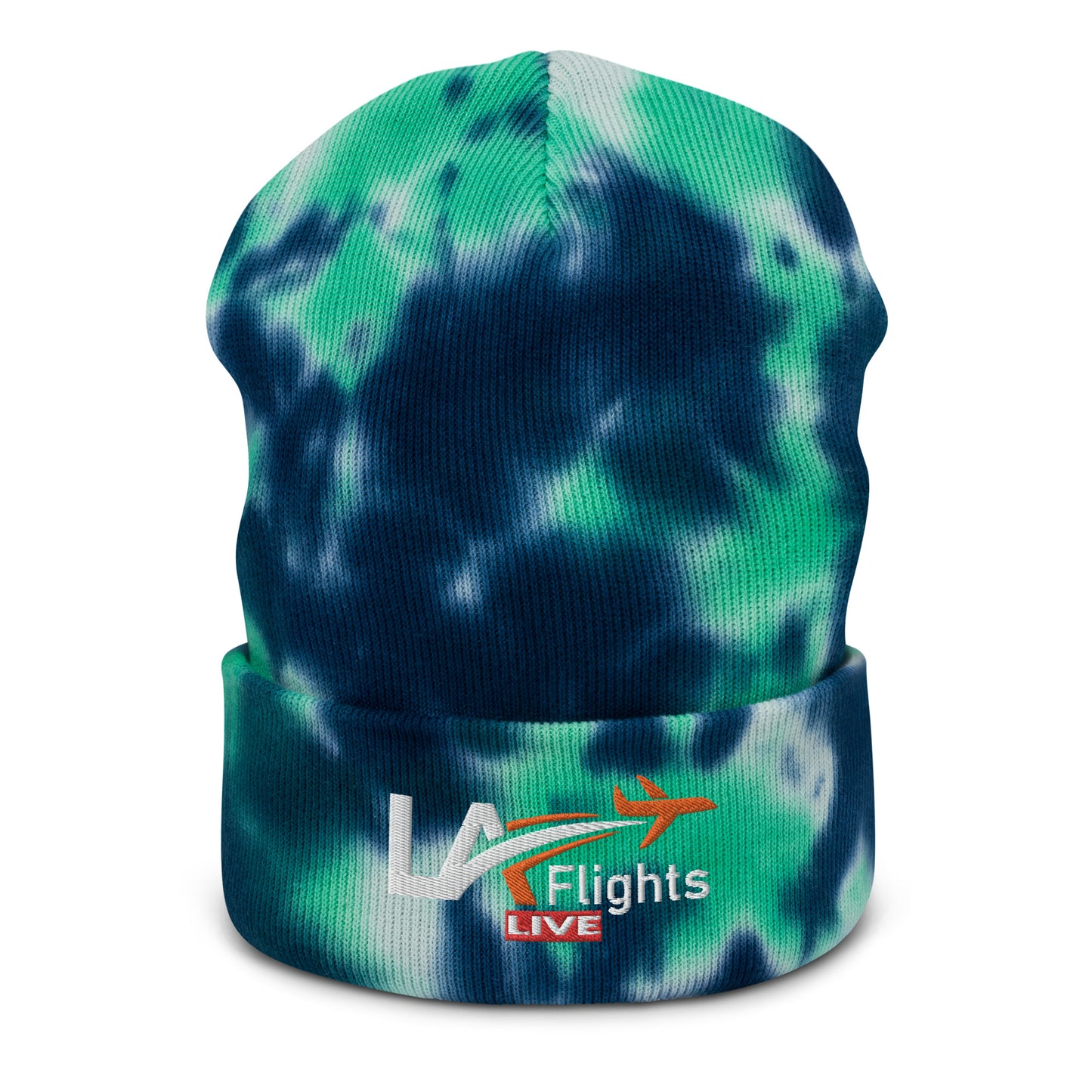 LA Flights LIVE Tie-dye beanie