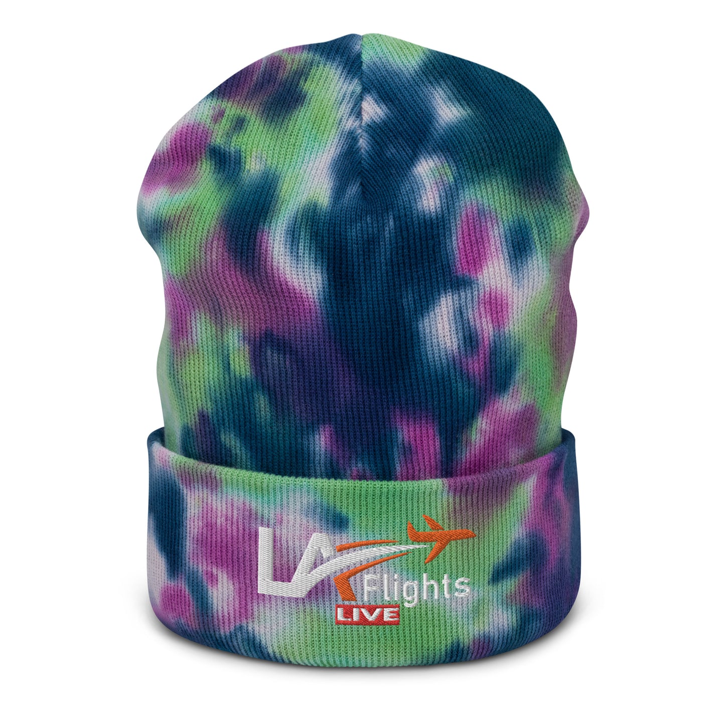 LA Flights LIVE Tie-dye beanie