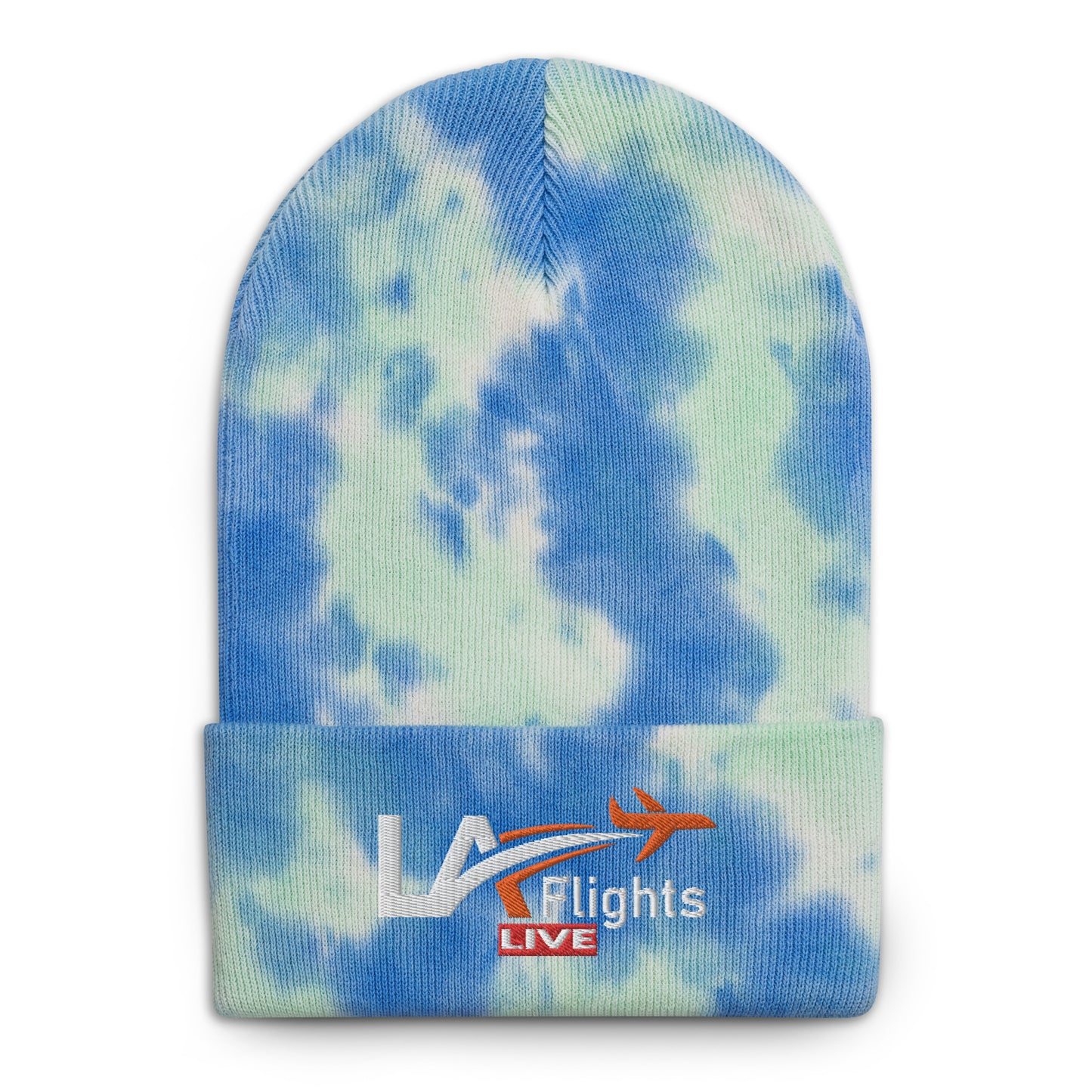 LA Flights LIVE Tie-dye beanie