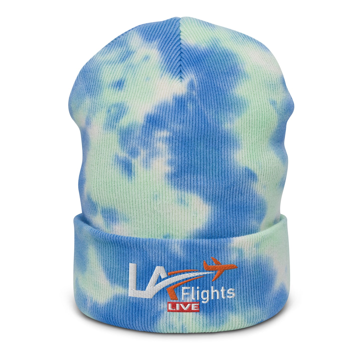 LA Flights LIVE Tie-dye beanie