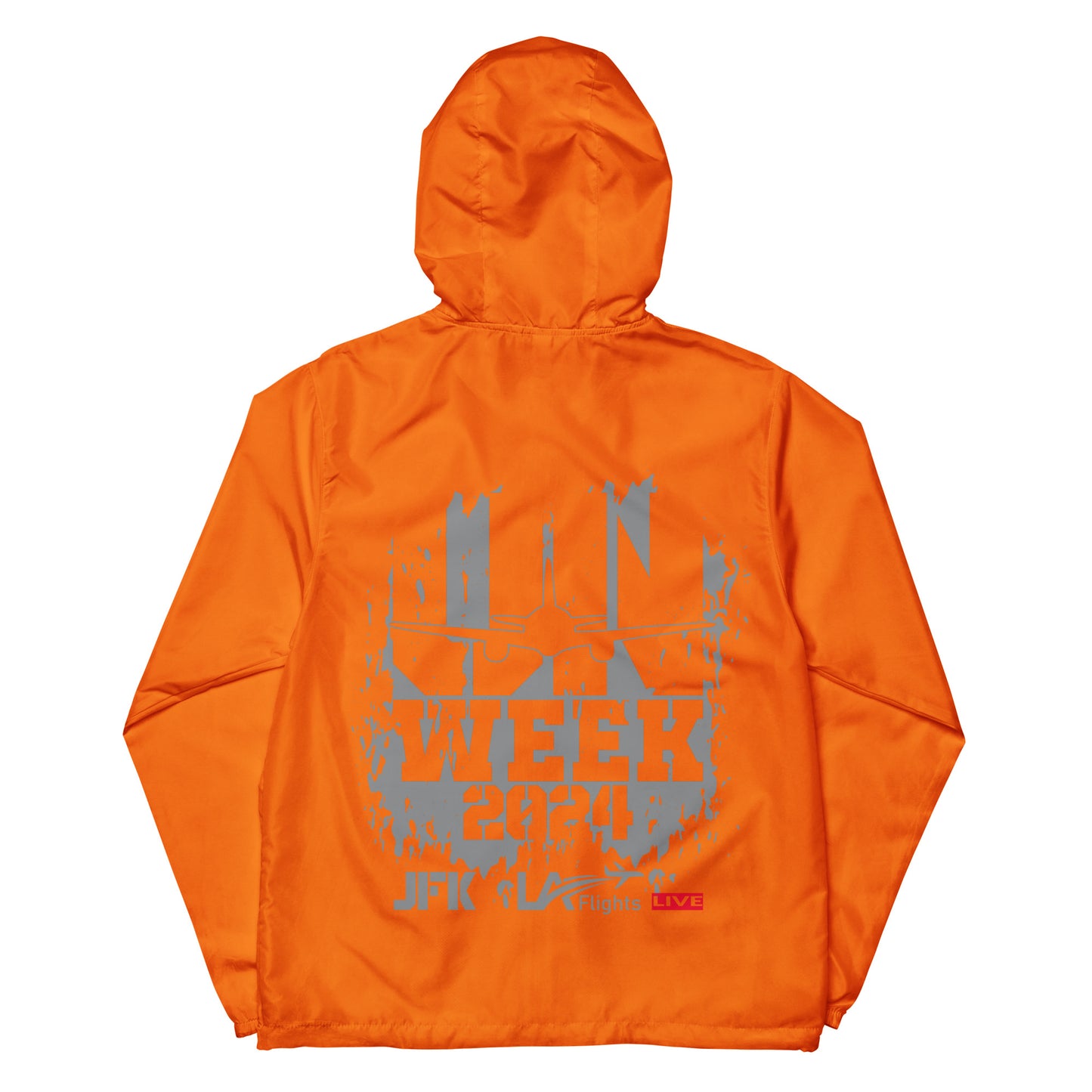 Unisex lightweight zip up windbreaker UN Week 2024 (Design 1)