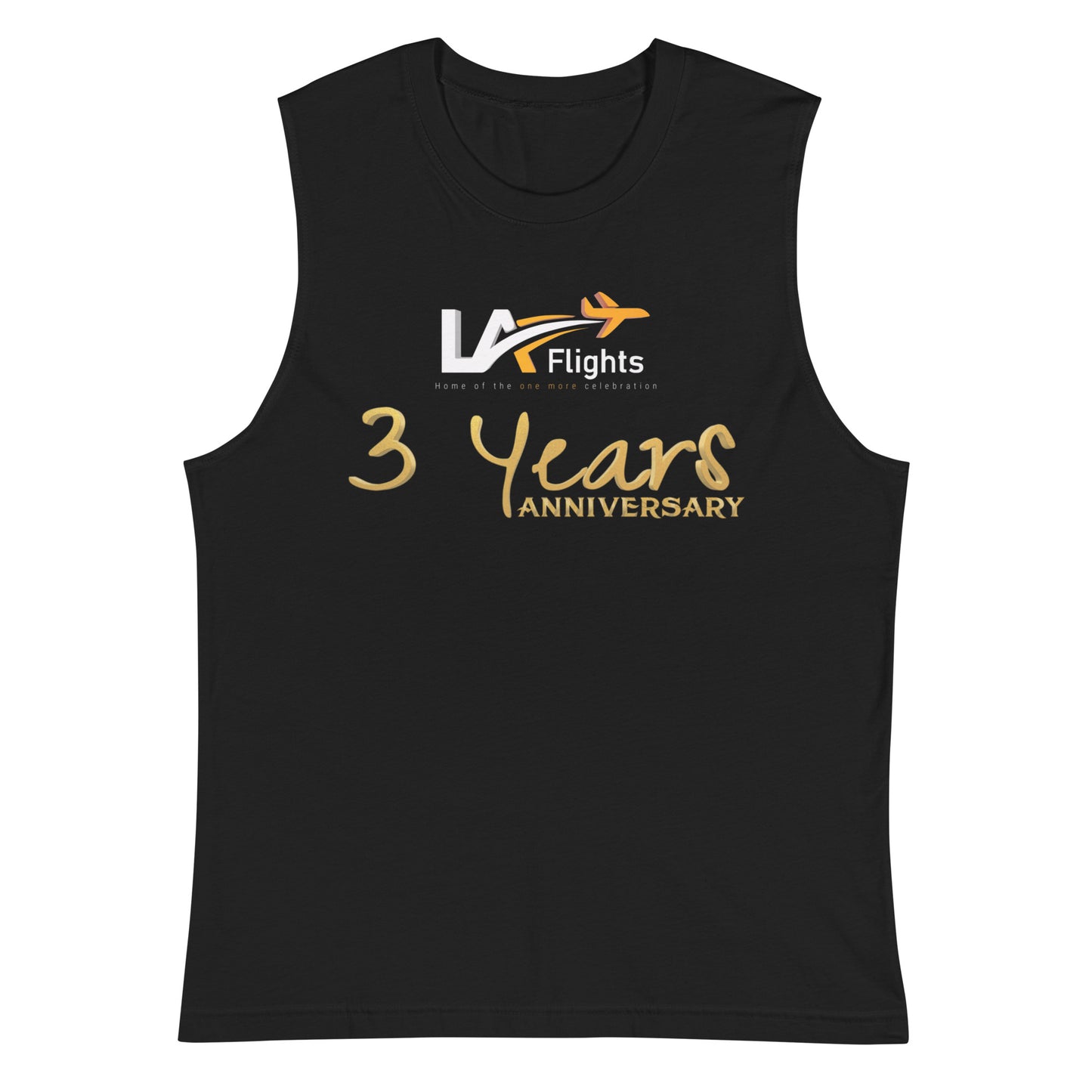 Unisex 3 Year Anniversary Muscle Shirt (Limited Edition)