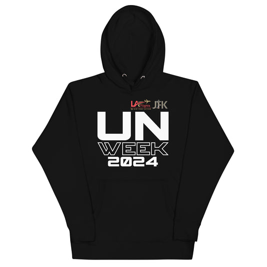 Design 2  Hoodie UN Week 2024  (Front and Back)