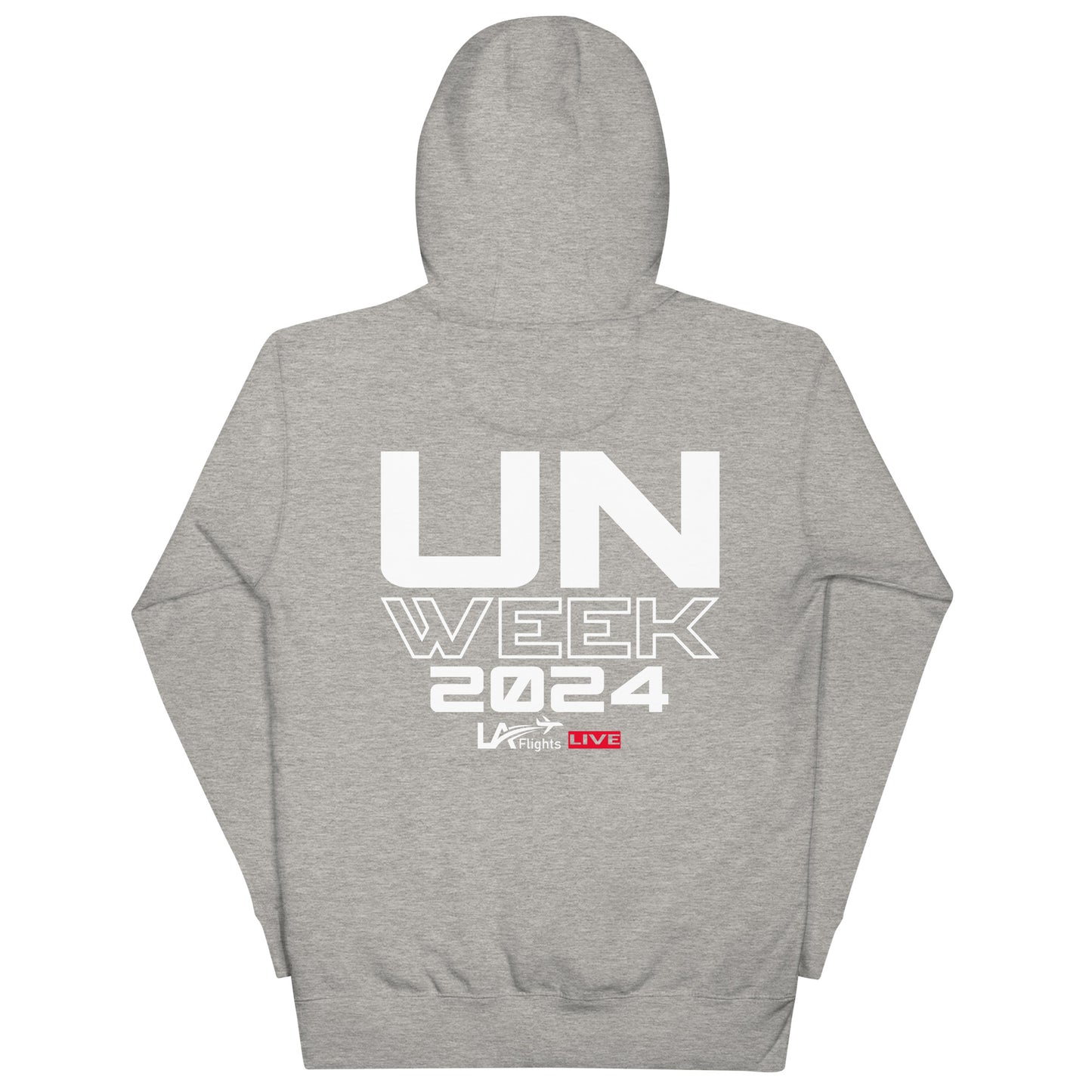 Design 2  Hoodie UN Week 2024  (Front and Back)