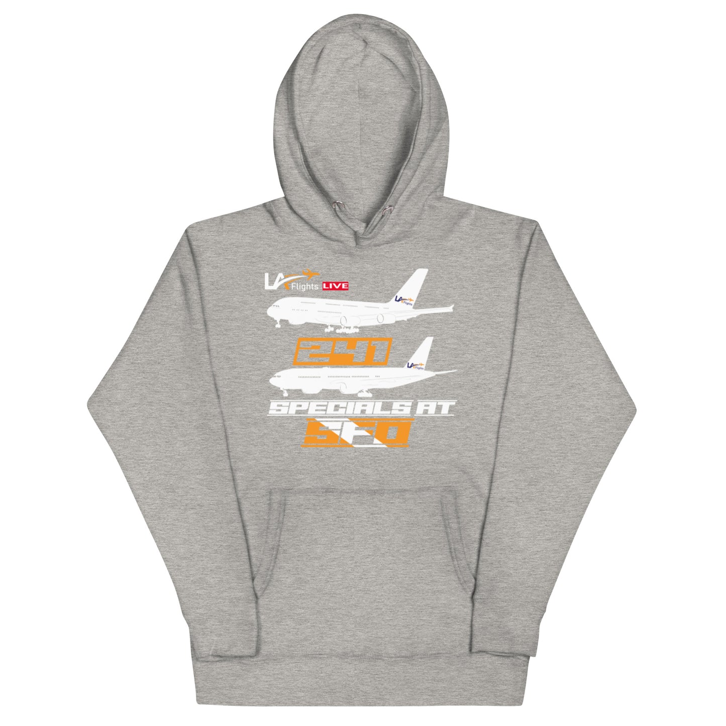 Unisex 2 for 1 Specials at SFO (white plane) Hoodie