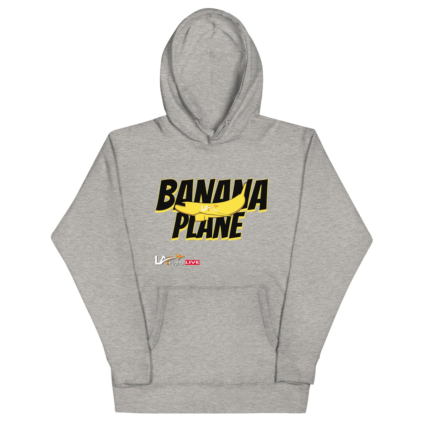 Unisex Hoodie Banana Plane