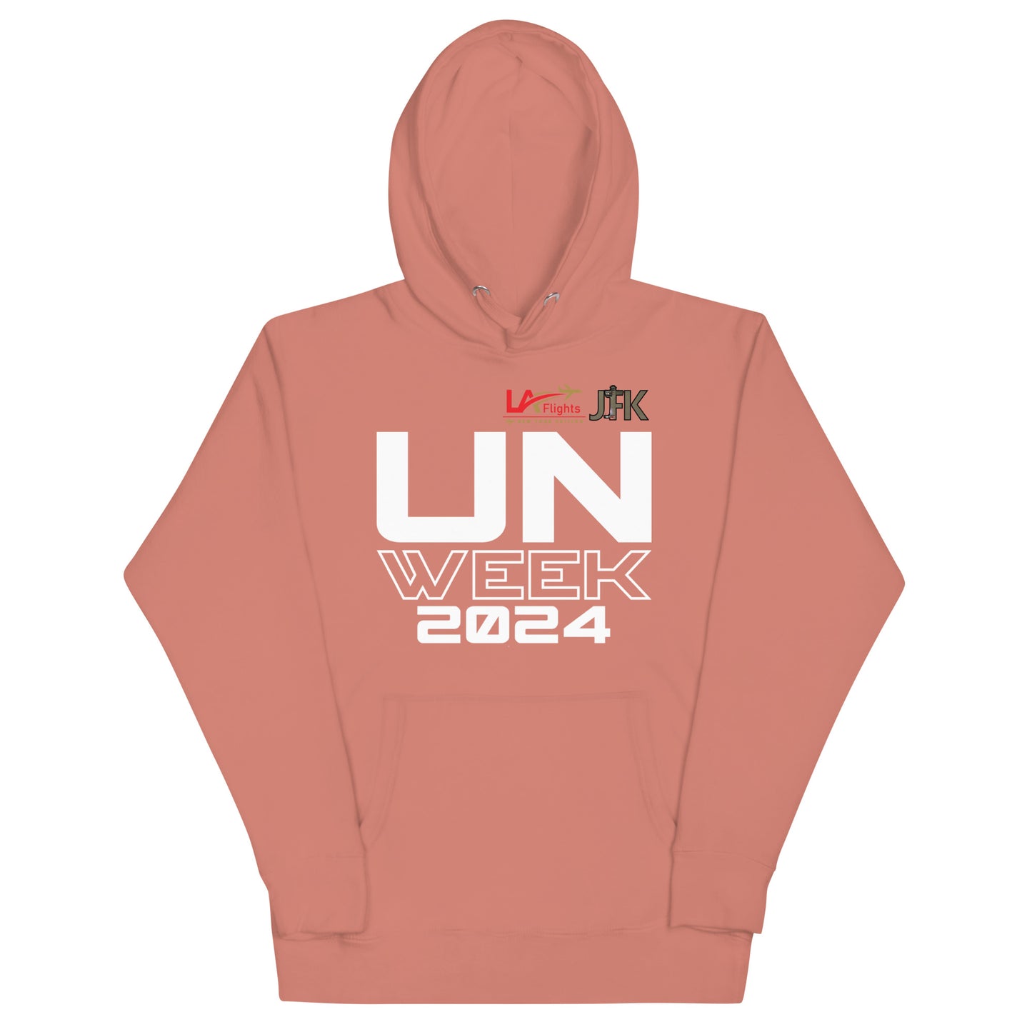 Design 2  Hoodie UN Week 2024  (Front and Back)