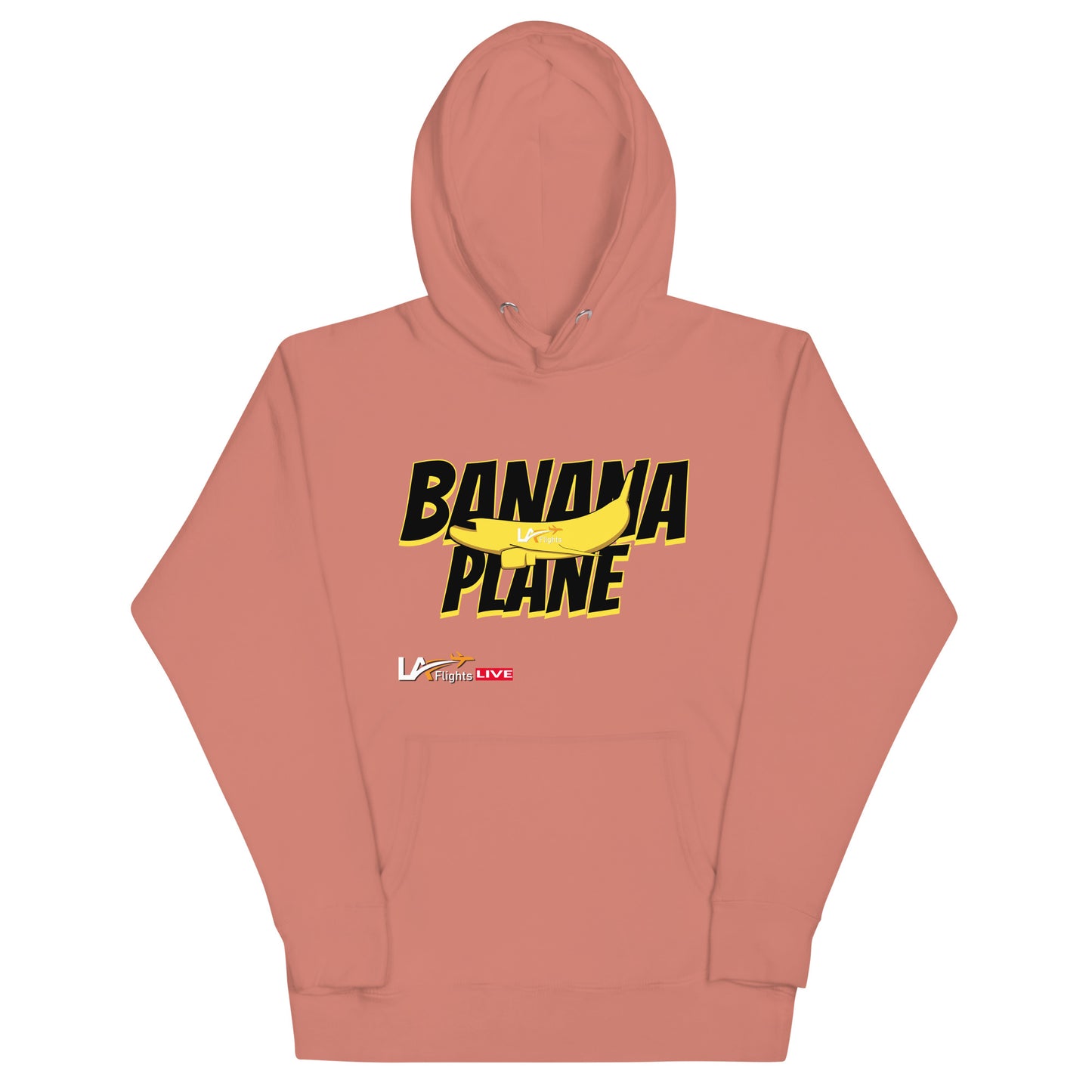 Unisex Hoodie Banana Plane